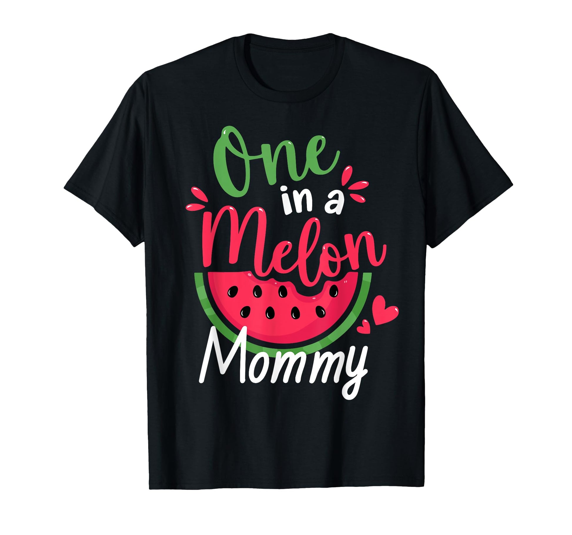 One Melon Mommy 1St Birthday Summer T-Shirt - Graphic Print for Adults - T-Shirt, Sweatshirt, Hoodie