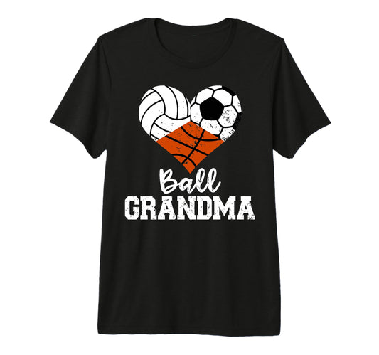 Ball Grandma Funny Volleyball T-Shirt - Fun Novelty Design Men Women - T-Shirt, Sweatshirt, Hoodie