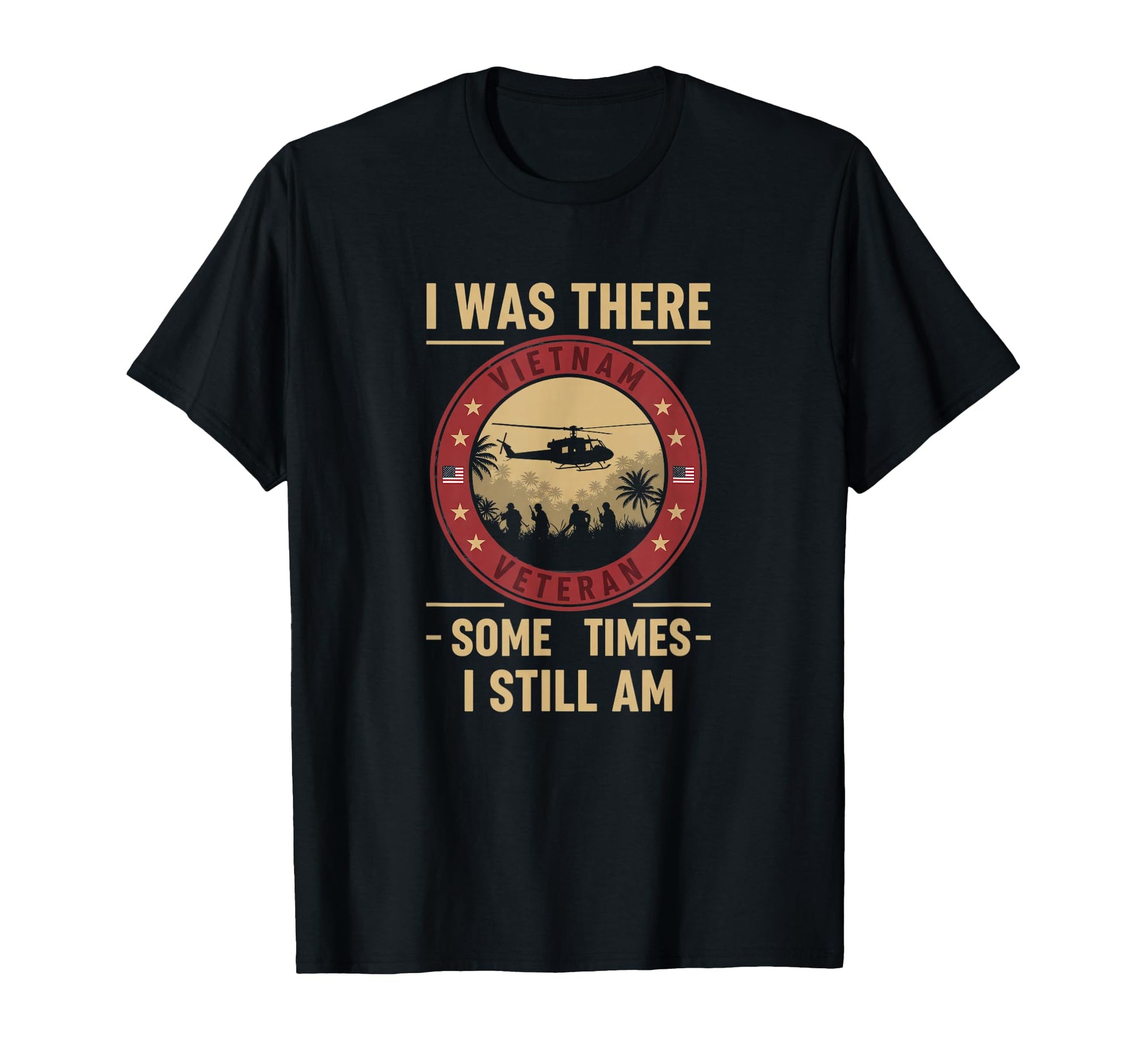 I Was There Vietnam Veteran Sometimes I T-Shirt - Minimalist Print Unisex - T-Shirt, Sweatshirt, Hoodie
