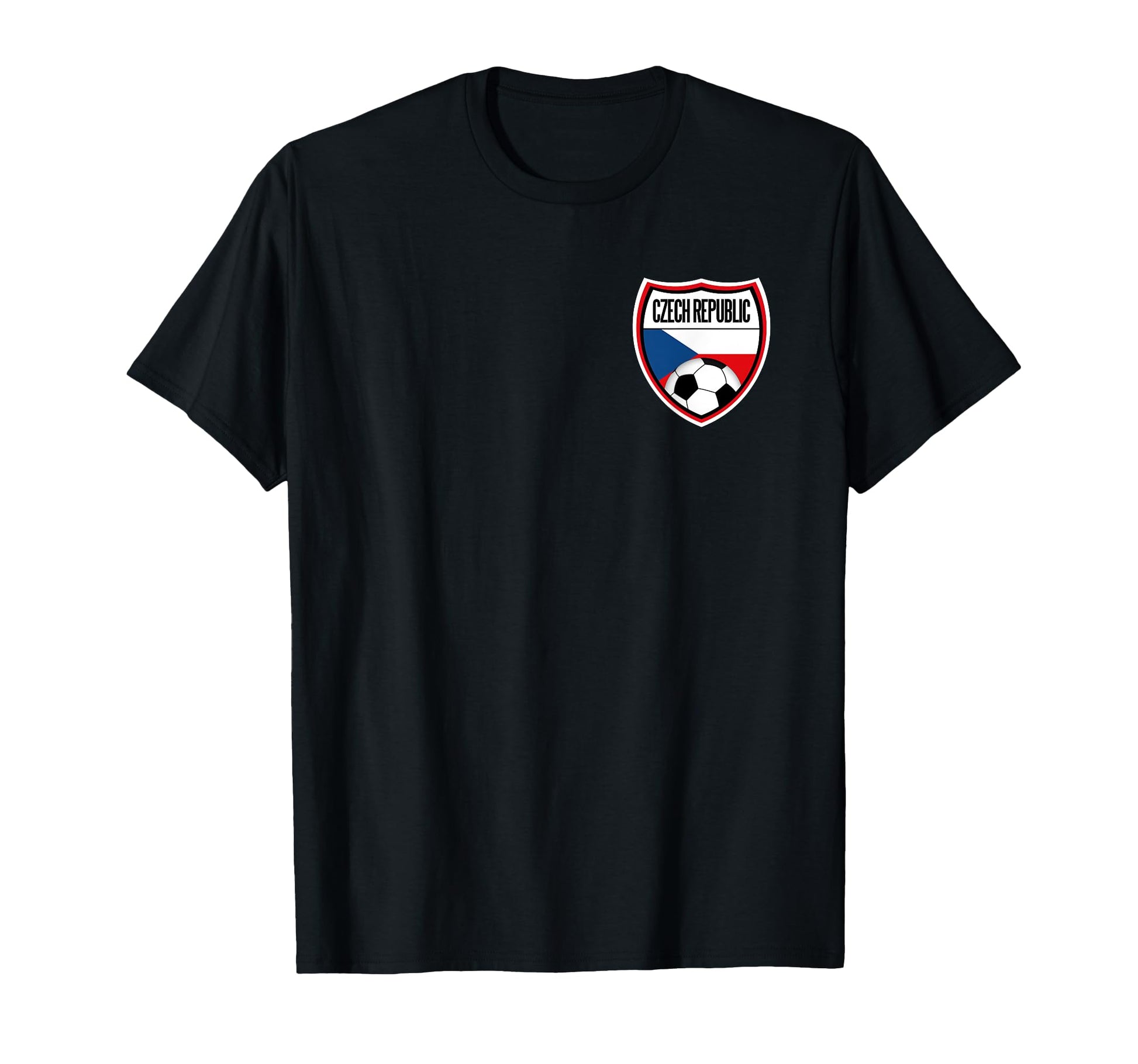 Czech Republic Soccer Jersey Pocket T-Shirt - Trendy Graphic for Adults - T-Shirt, Sweatshirt, Hoodie