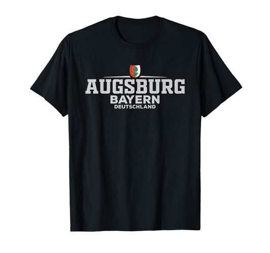 Augsburg Bayern Germany T-Shirt - Custom Art Print Unisex - T-Shirt, Sweatshirt, Hoodie
