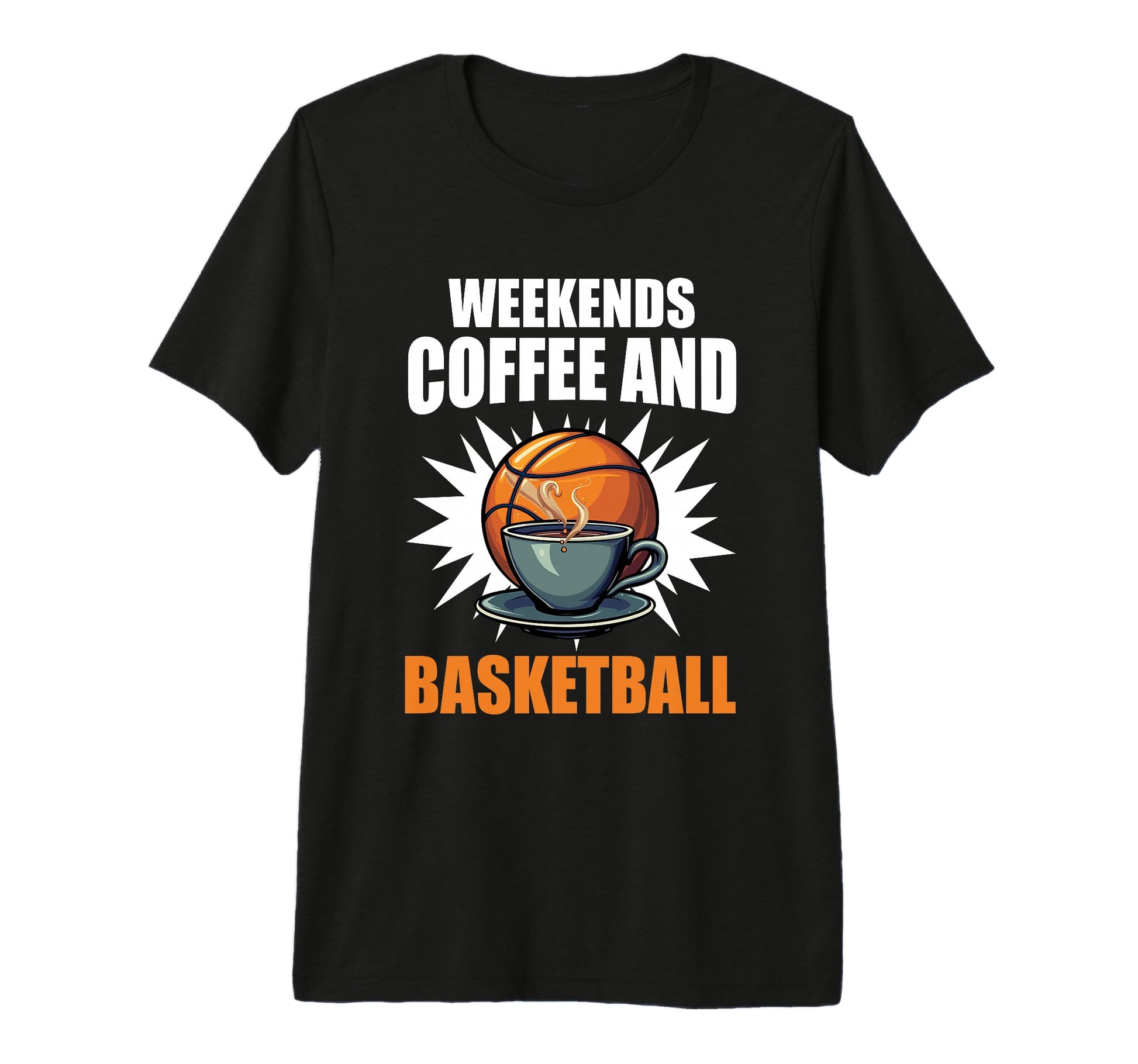 Fathers Day Basketball Dad Game Day T-Shirt - Fun Novelty Design Unisex - T-Shirt, Sweatshirt, Hoodie