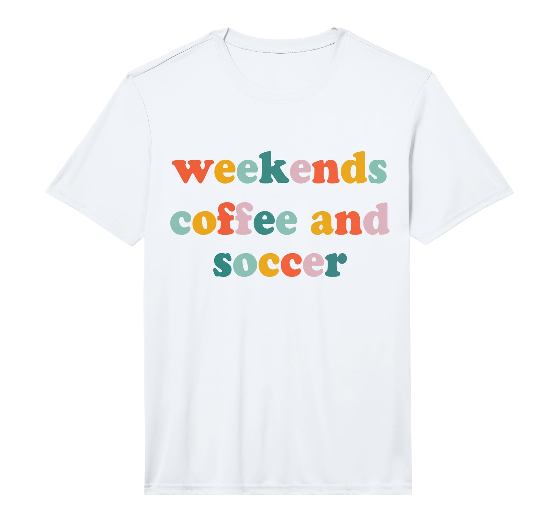 Weekends Coffee And Soccer Soccer T-Shirt - Novelty Apparel Men Women - T-Shirt, Sweatshirt, Hoodie