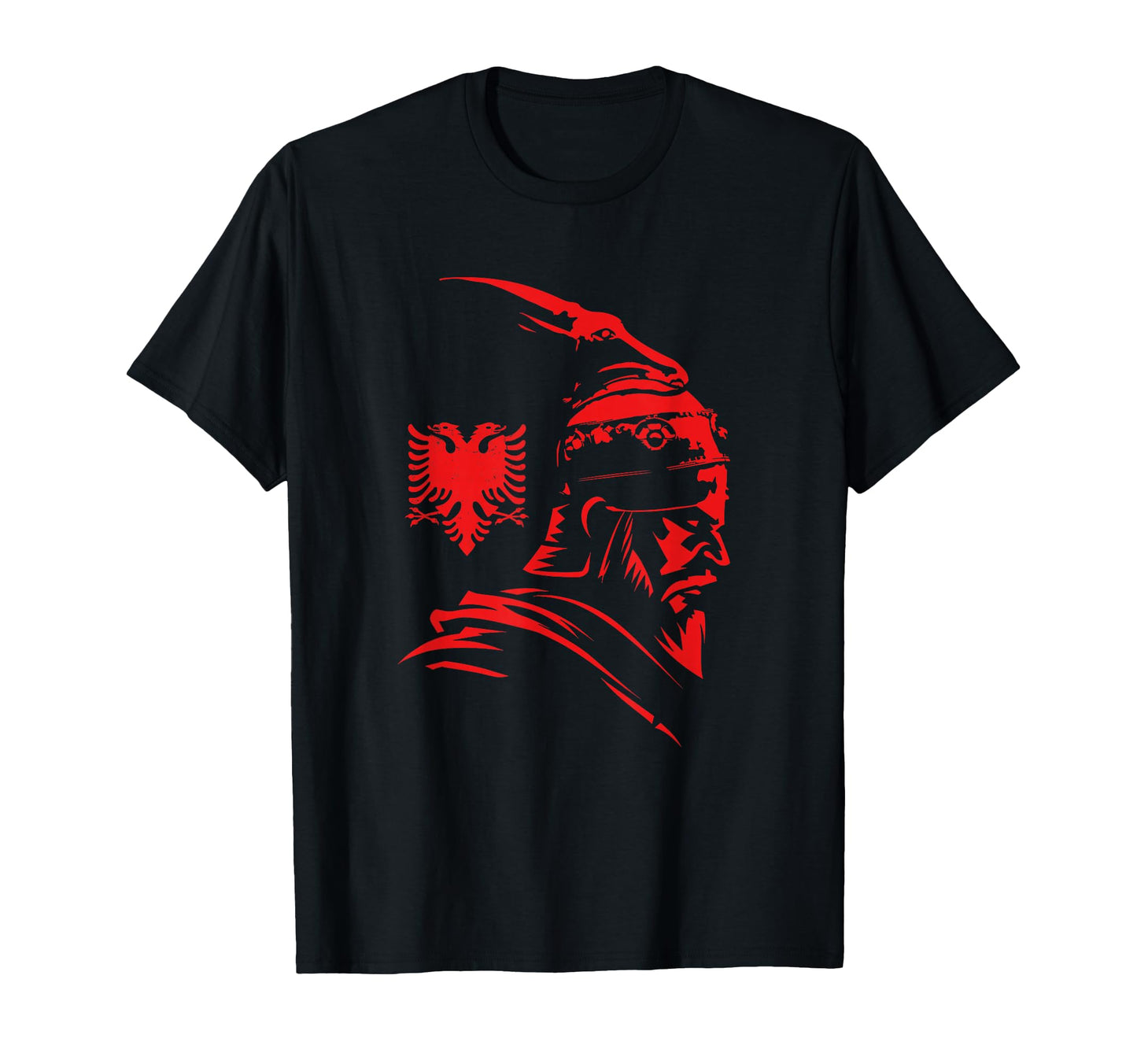 Skanderbeg Albania And Kosovo Flag Proud T-Shirt - Graphic Print Men Women - T-Shirt, Sweatshirt, Hoodie