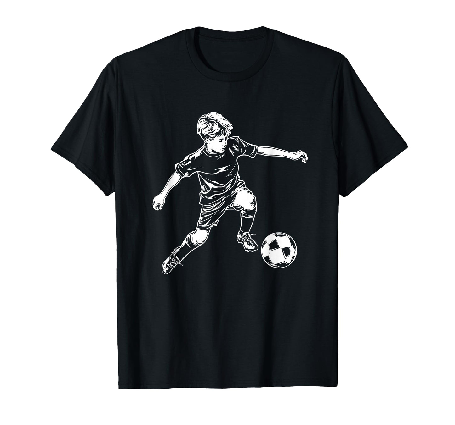 Football Drawing Football Player T-Shirt - Fun Novelty Design Men Women - T-Shirt, Sweatshirt, Hoodie