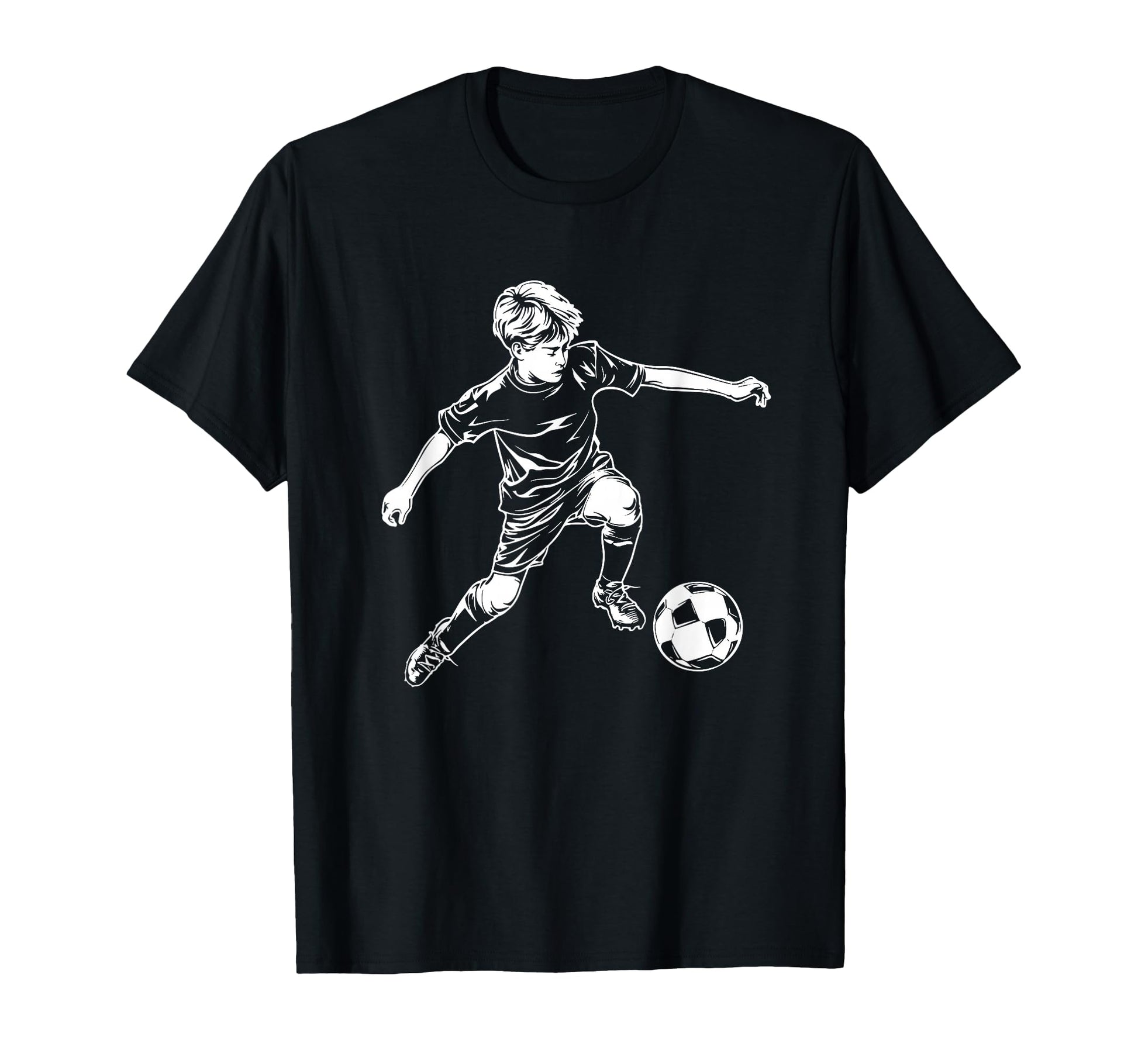 Football Drawing Football Player T-Shirt - Fun Novelty Design Men Women - T-Shirt, Sweatshirt, Hoodie