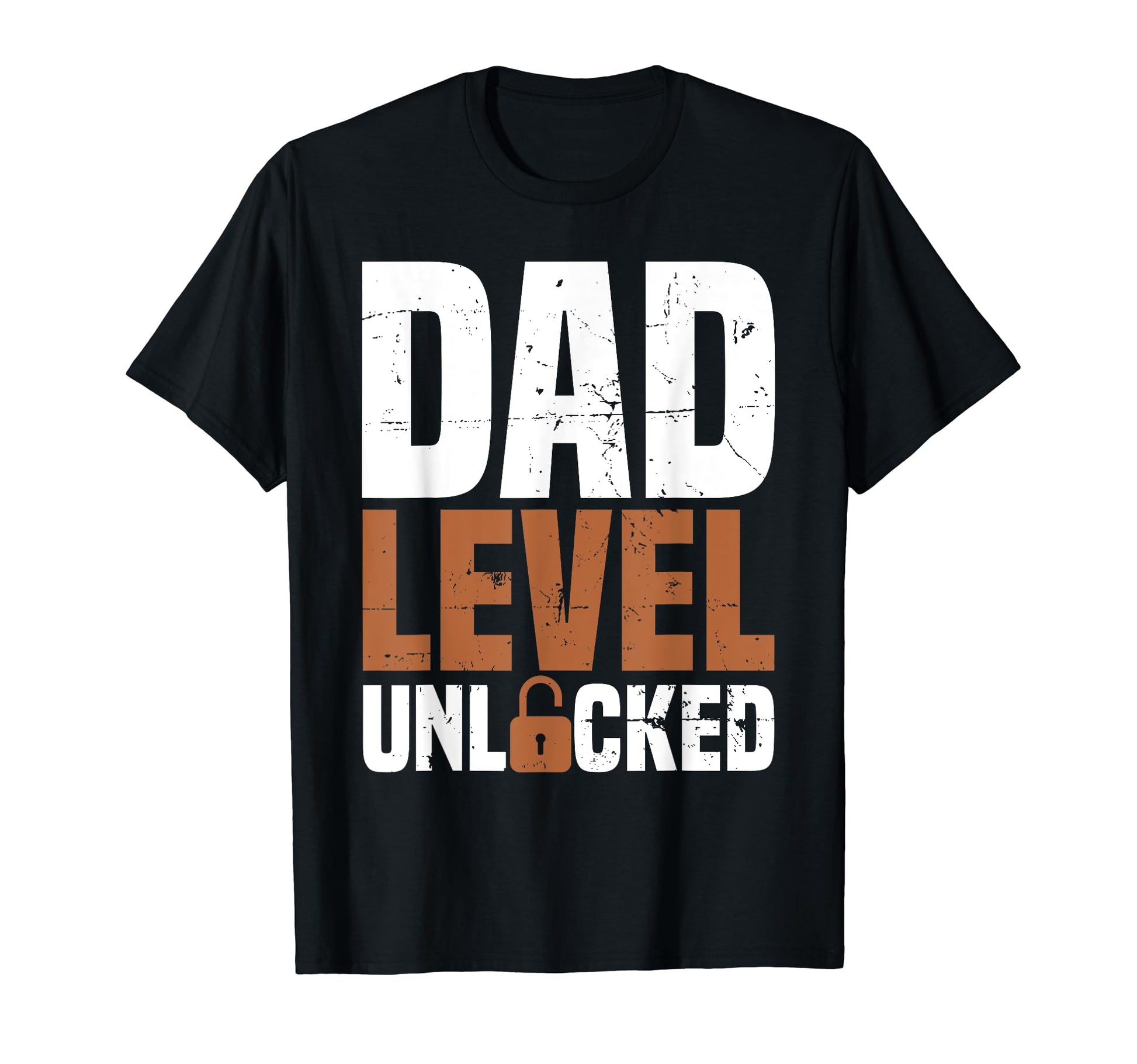 Dad Level Unlocked Fathers Day Gamer T-Shirt - Custom Art Print for Adults - T-Shirt, Sweatshirt, Hoodie
