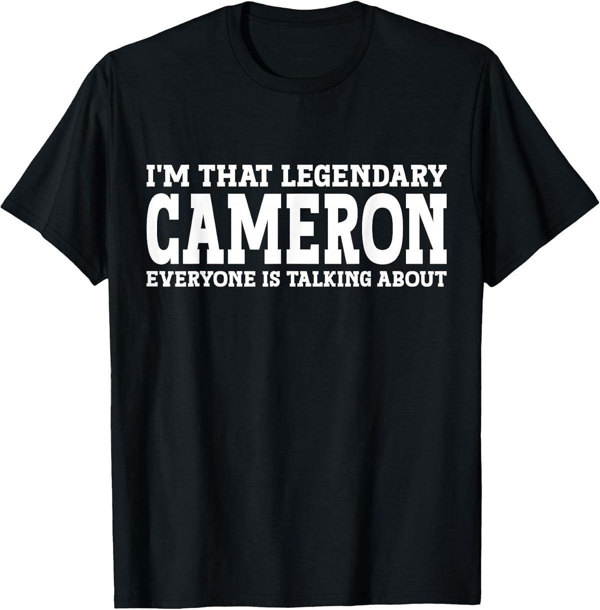 Cameron Gifts Men Name Birthday - Adult & Kids T-Shirts, Sweatshirts & Hoodies apparel design preview 1