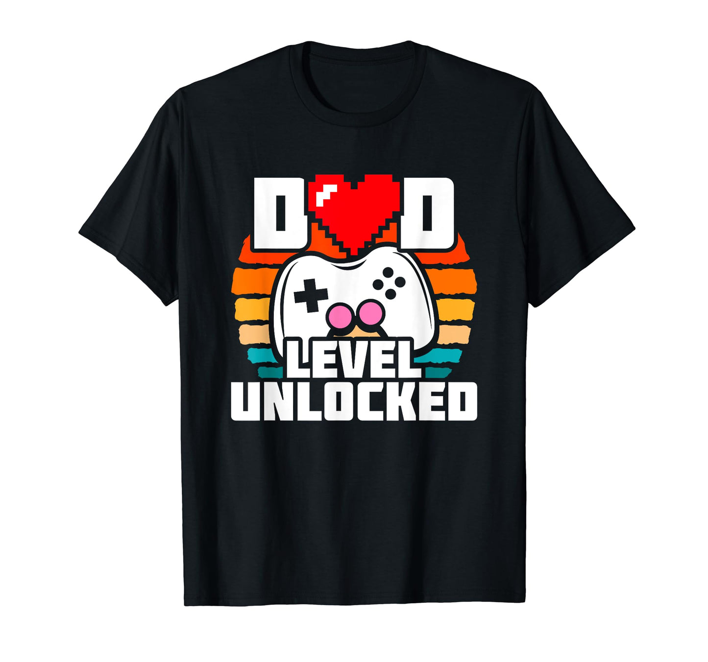 Announcement Gamer Dad New Dad Level T-Shirt - Casual Everyday Wear Unisex - T-Shirt, Sweatshirt, Hoodie