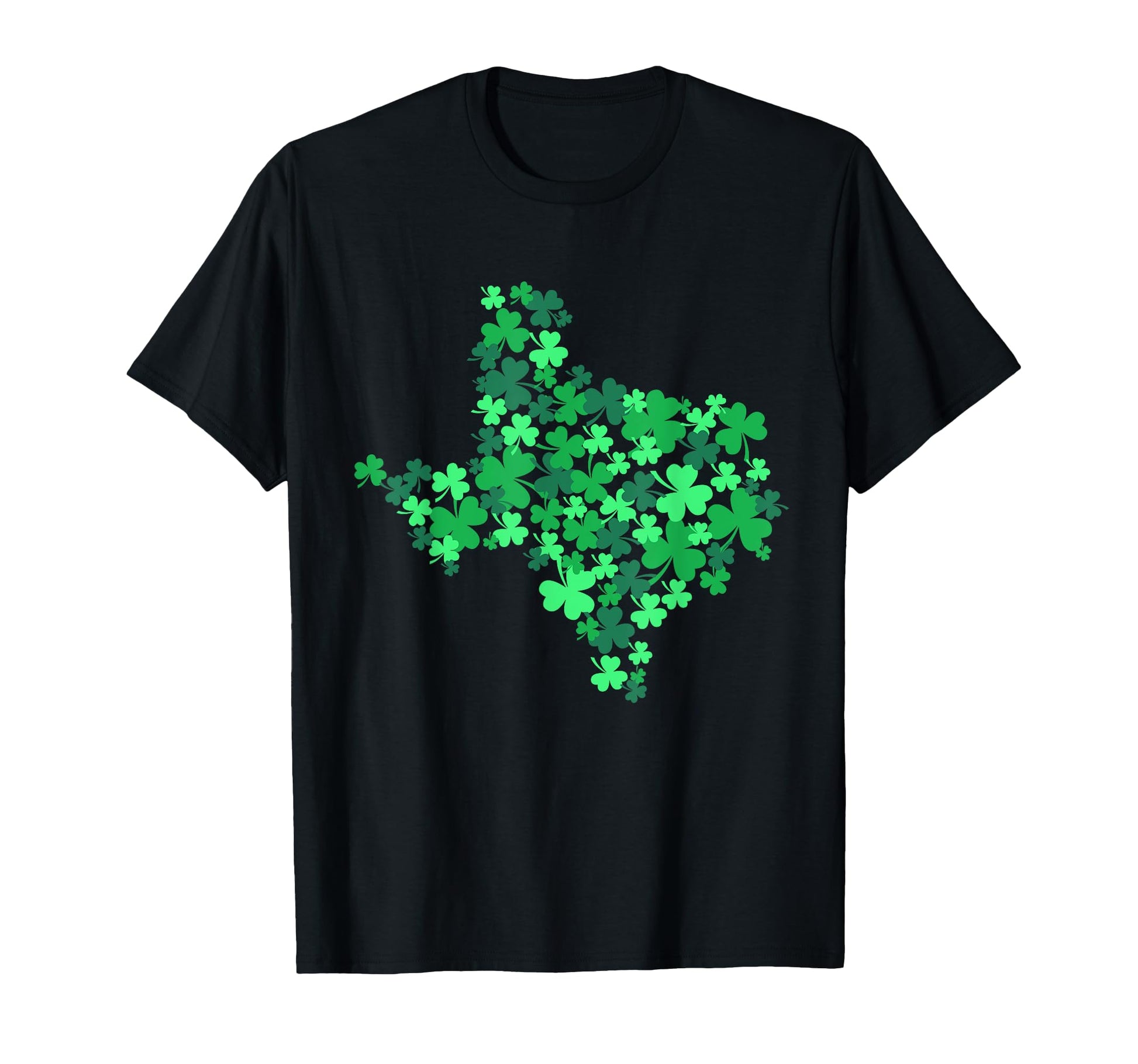 Texas State Shamrock Lucky Texan St T-Shirt - Unique Graphic Men Women - T-Shirt, Sweatshirt, Hoodie