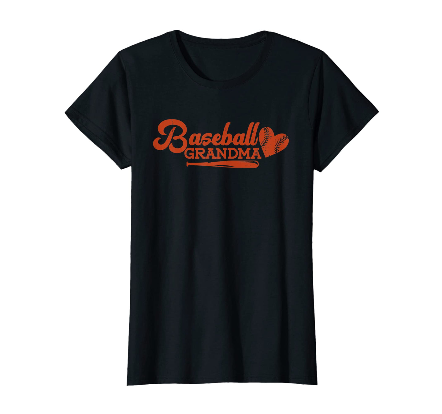 Womens Baseball Grandma T-Shirt - Unique Graphic Men Women - T-Shirt, Sweatshirt, Hoodie