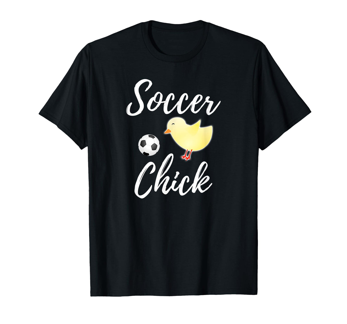 Soccer Chick Funny Soccer Chicken T-Shirt - Fun Novelty Design for Adults - T-Shirt, Sweatshirt, Hoodie