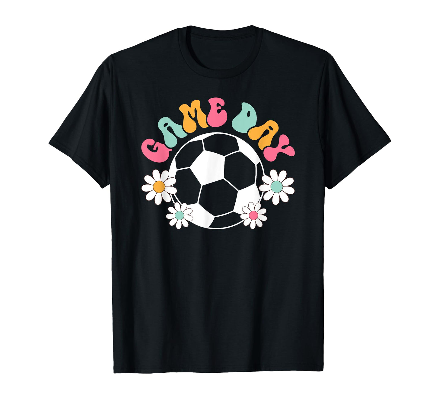 Soccer Game Day Groovy Game Day Soccer T-Shirt - Streetwear Style Men Women - T-Shirt, Sweatshirt, Hoodie