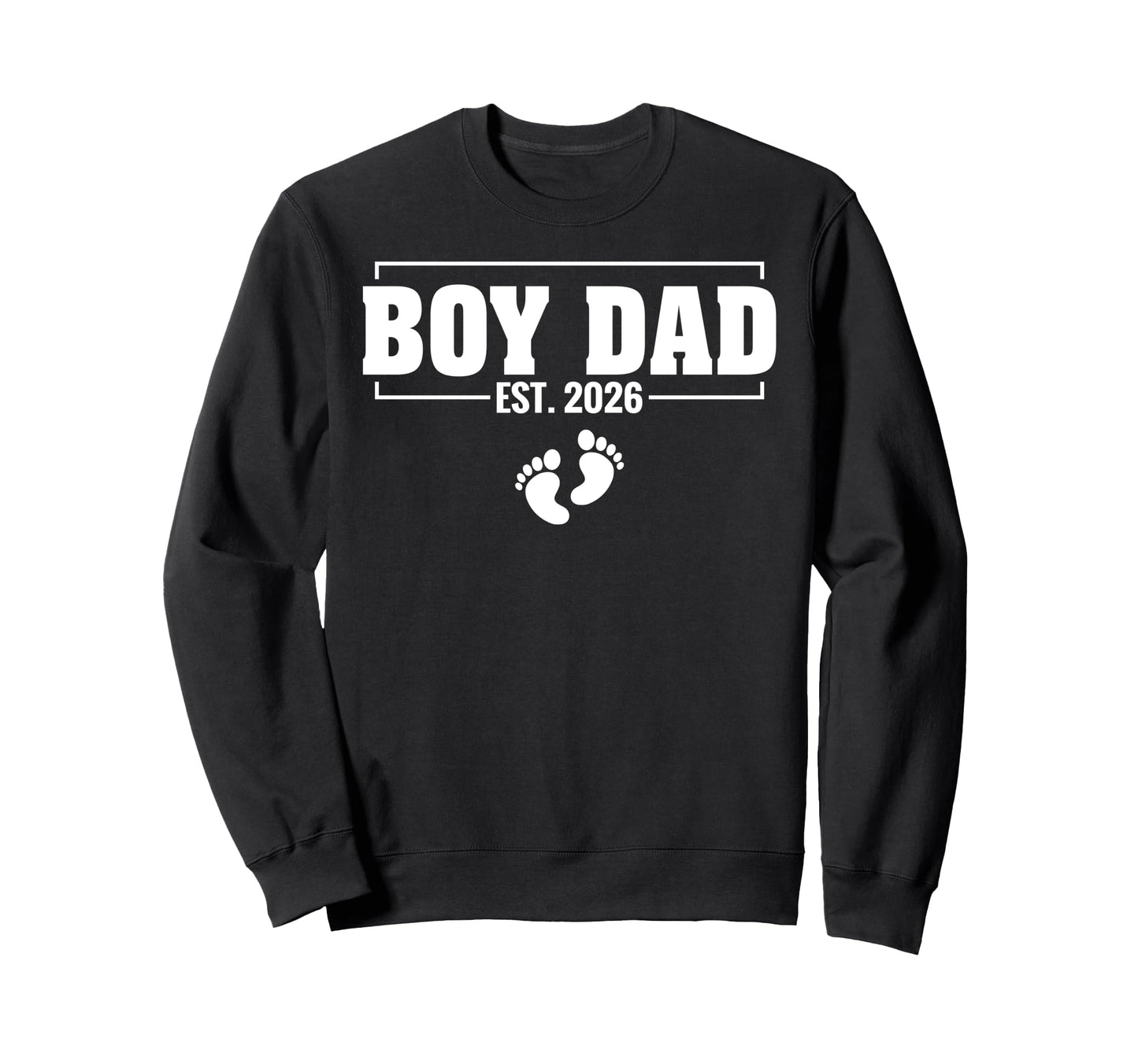 Dad Est 2026 Fathers Day Loading Sweatshirt - Fun Novelty Design Men Women - T-Shirt, Sweatshirt, Hoodie