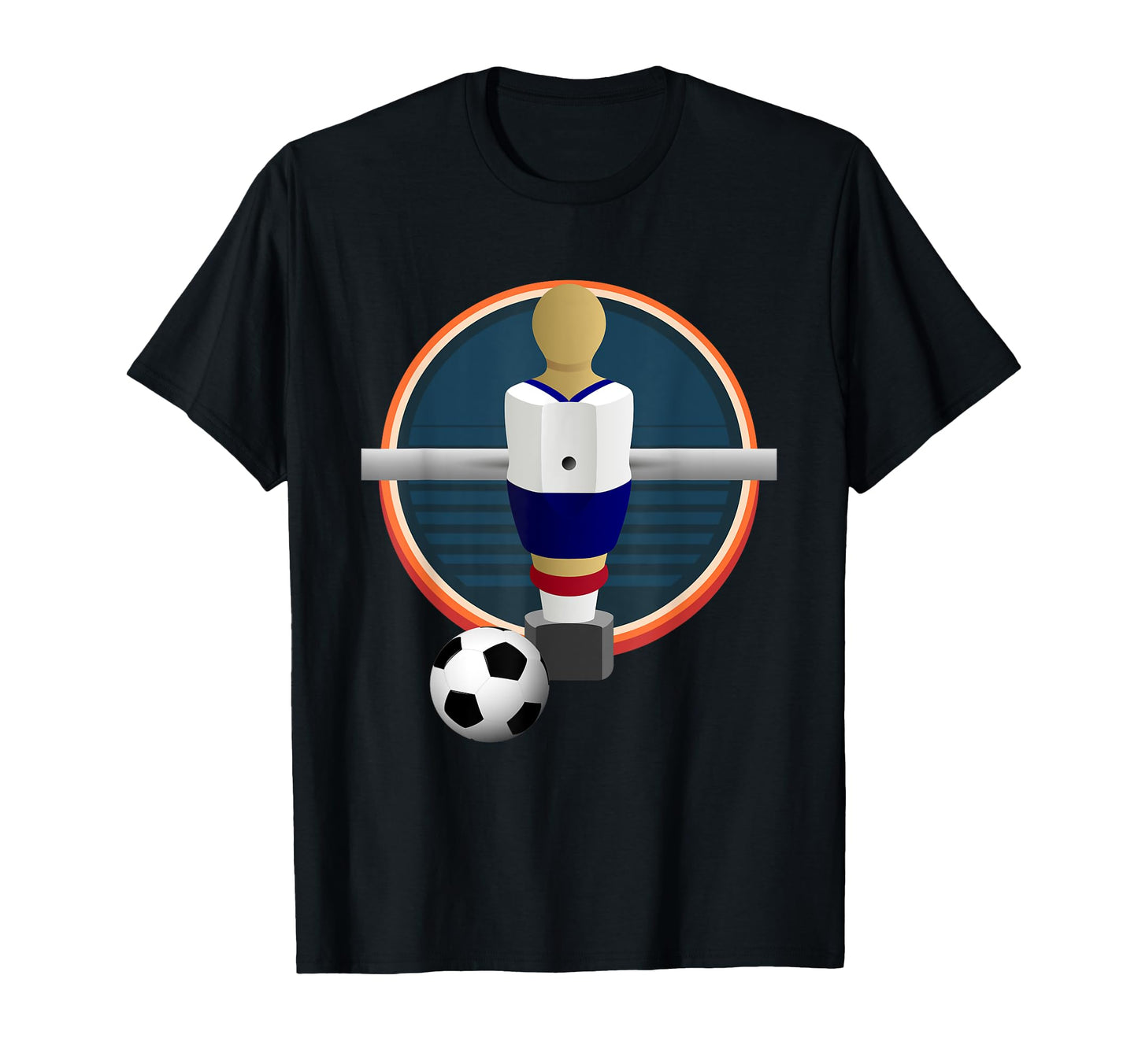 Foosball Table I Rotating Soccer Figure T-Shirt - Unique Graphic Men Women - T-Shirt, Sweatshirt, Hoodie