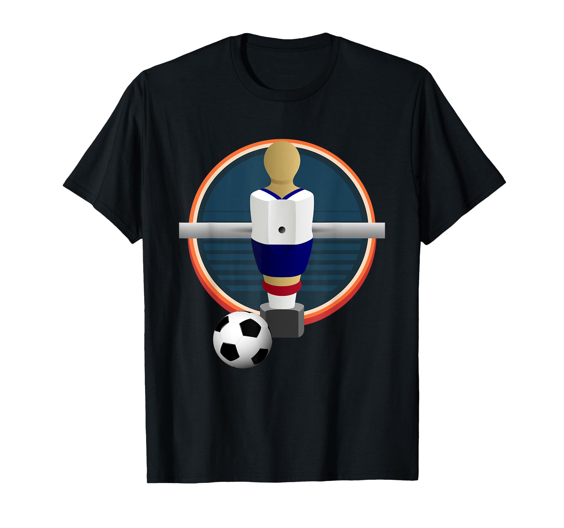 Foosball Table I Rotating Soccer Figure T-Shirt - Unique Graphic Men Women - T-Shirt, Sweatshirt, Hoodie
