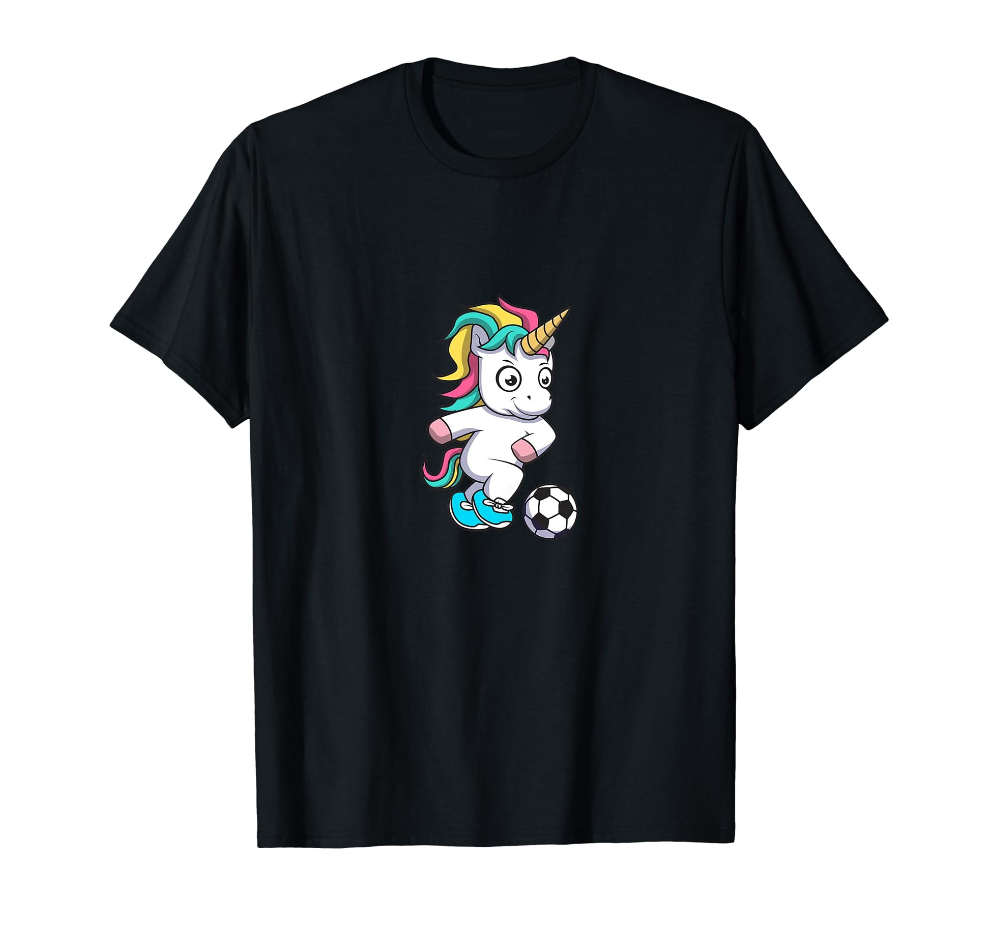 Unicorn Soccer Player T-Shirt - Aesthetic Graphic for Adults - T-Shirt, Sweatshirt, Hoodie