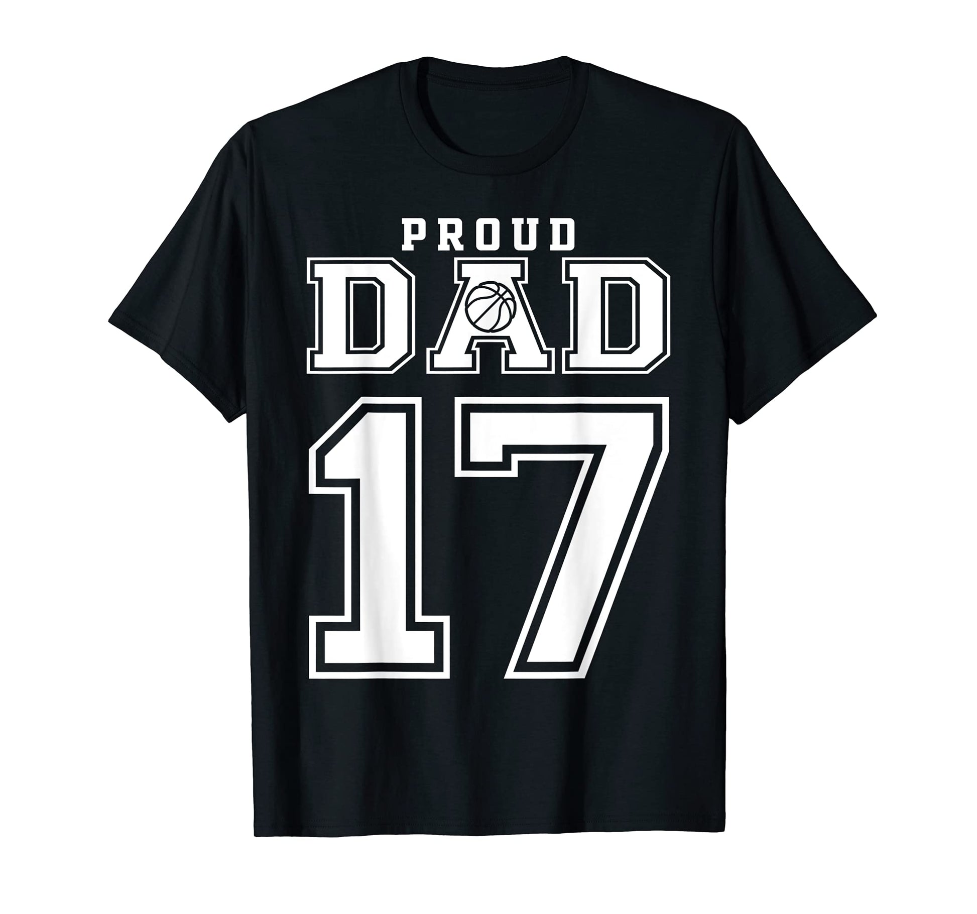 Number 17 Custom Proud Basketball T-Shirt - Aesthetic Graphic for Adults - T-Shirt, Sweatshirt, Hoodie