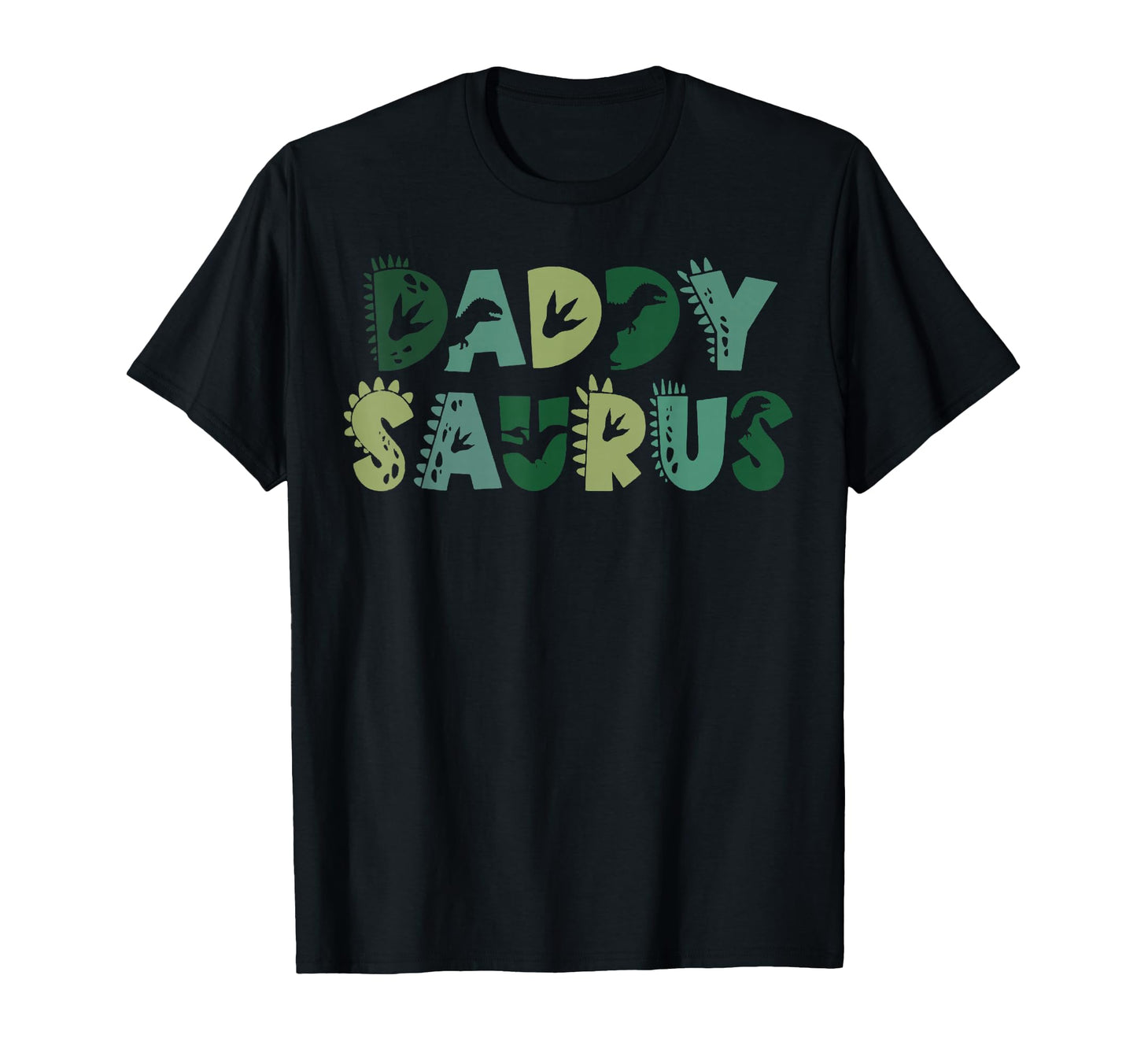 Daddy Saurus Matching Family Birthday T-Shirt - Minimalist Print Men Women - T-Shirt, Sweatshirt, Hoodie
