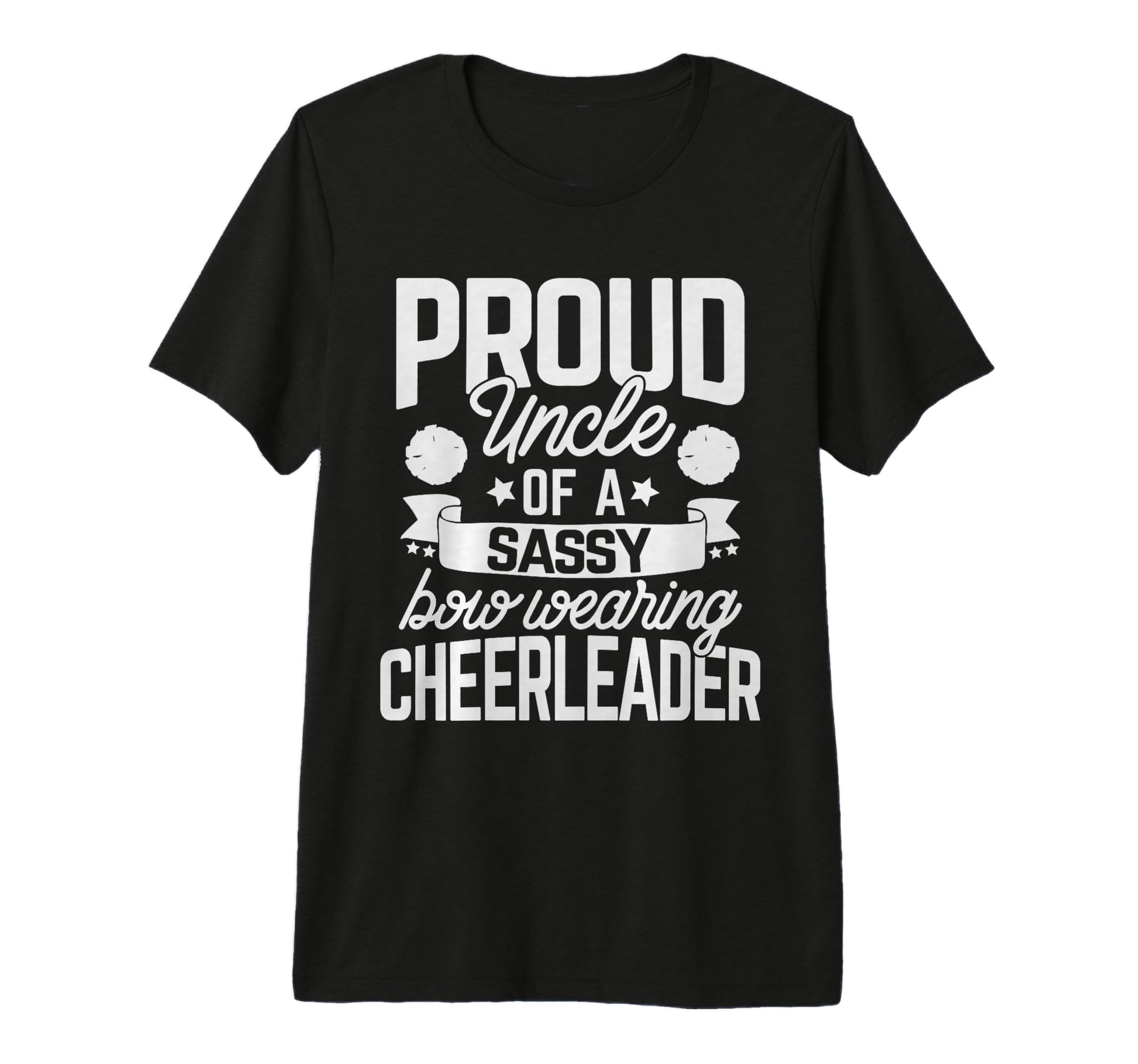Proud Uncle Sassy Bow Wearing T-Shirt - Aesthetic Graphic Men Women - T-Shirt, Sweatshirt, Hoodie