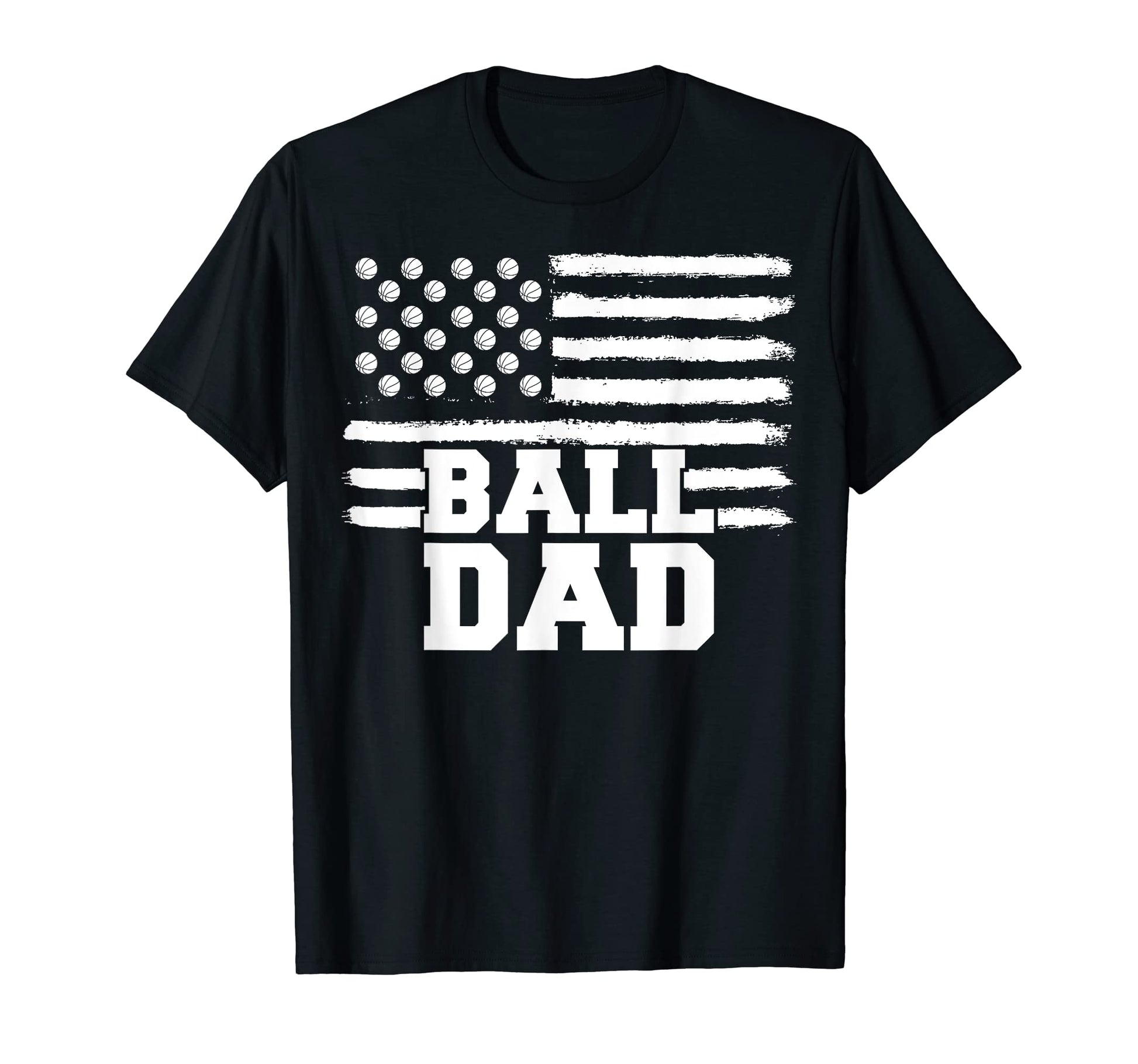 Mens Basketball Dad Ball Dad Fathers Day T-Shirt - Trendy Graphic Unisex - T-Shirt, Sweatshirt, Hoodie