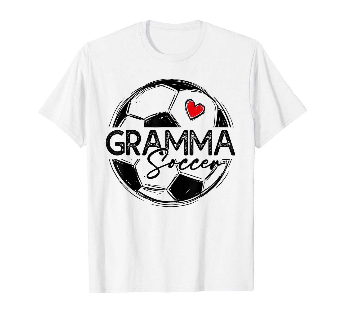 Soccer Gramma Soccer Player Family T-Shirt - Minimalist Print for Adults - T-Shirt, Sweatshirt, Hoodie