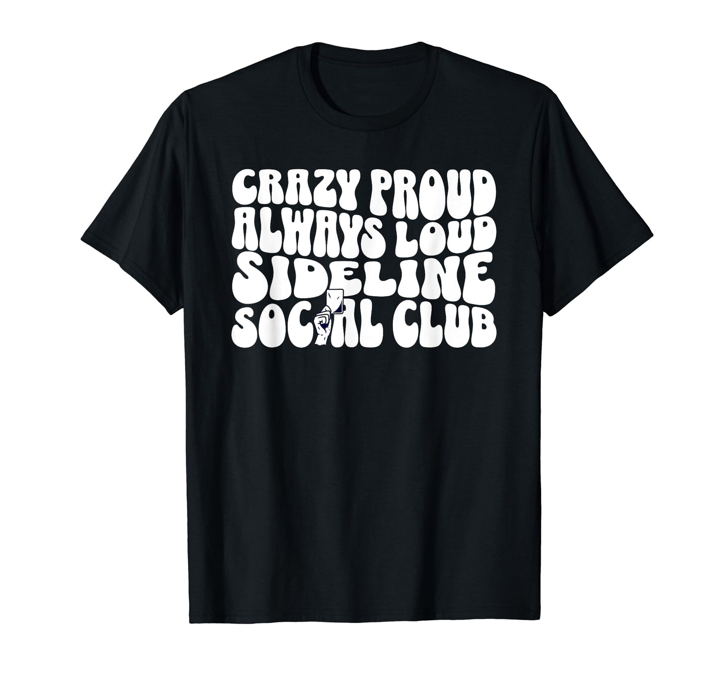 Soccer Mom Sideline Social Club T-Shirt - Custom Art Print Unisex - T-Shirt, Sweatshirt, Hoodie