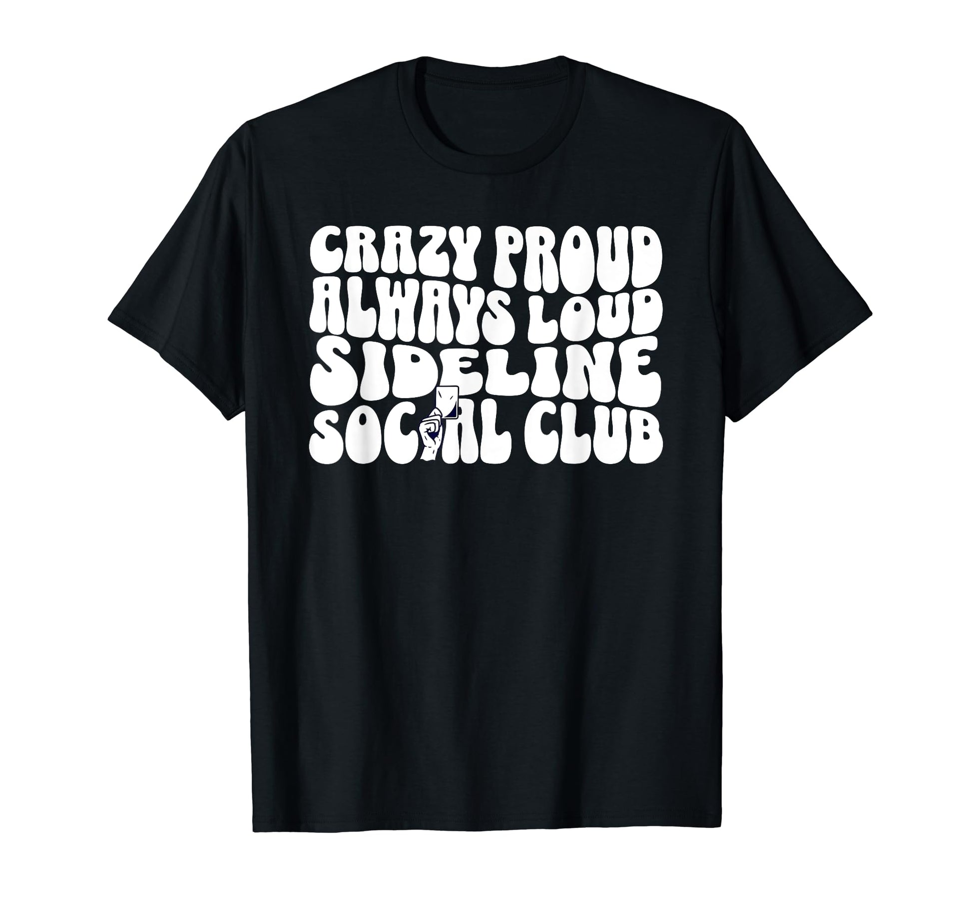 Soccer Mom Sideline Social Club T-Shirt - Custom Art Print Unisex - T-Shirt, Sweatshirt, Hoodie