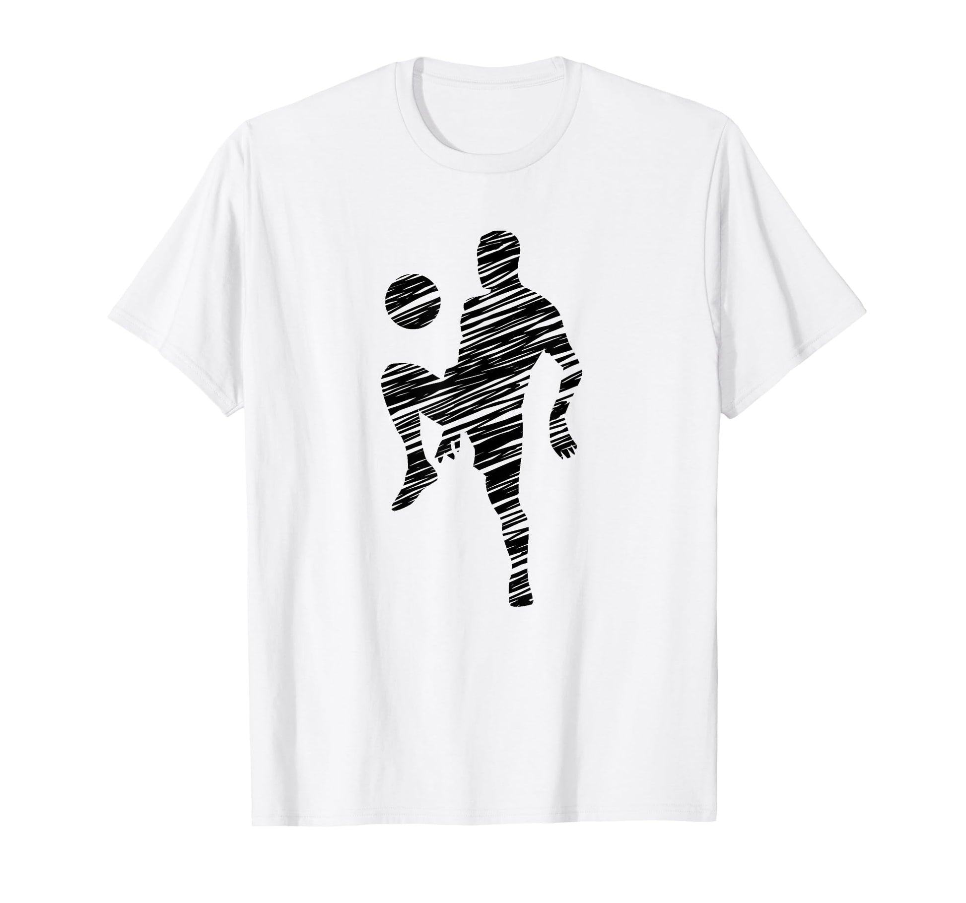 Soccer Player And Soccer Fan Motif T-Shirt - Casual Everyday Wear Unisex - T-Shirt, Sweatshirt, Hoodie
