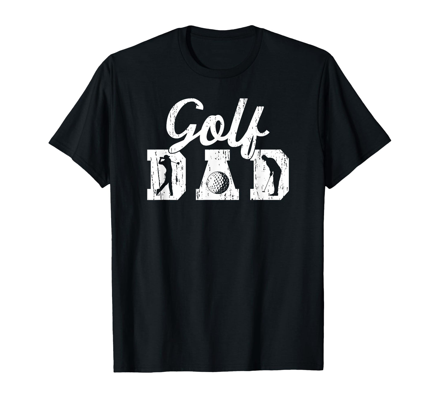 Golf Dad Proud Golfer Dad Golf Player T-Shirt - Custom Art Print Unisex - T-Shirt, Sweatshirt, Hoodie