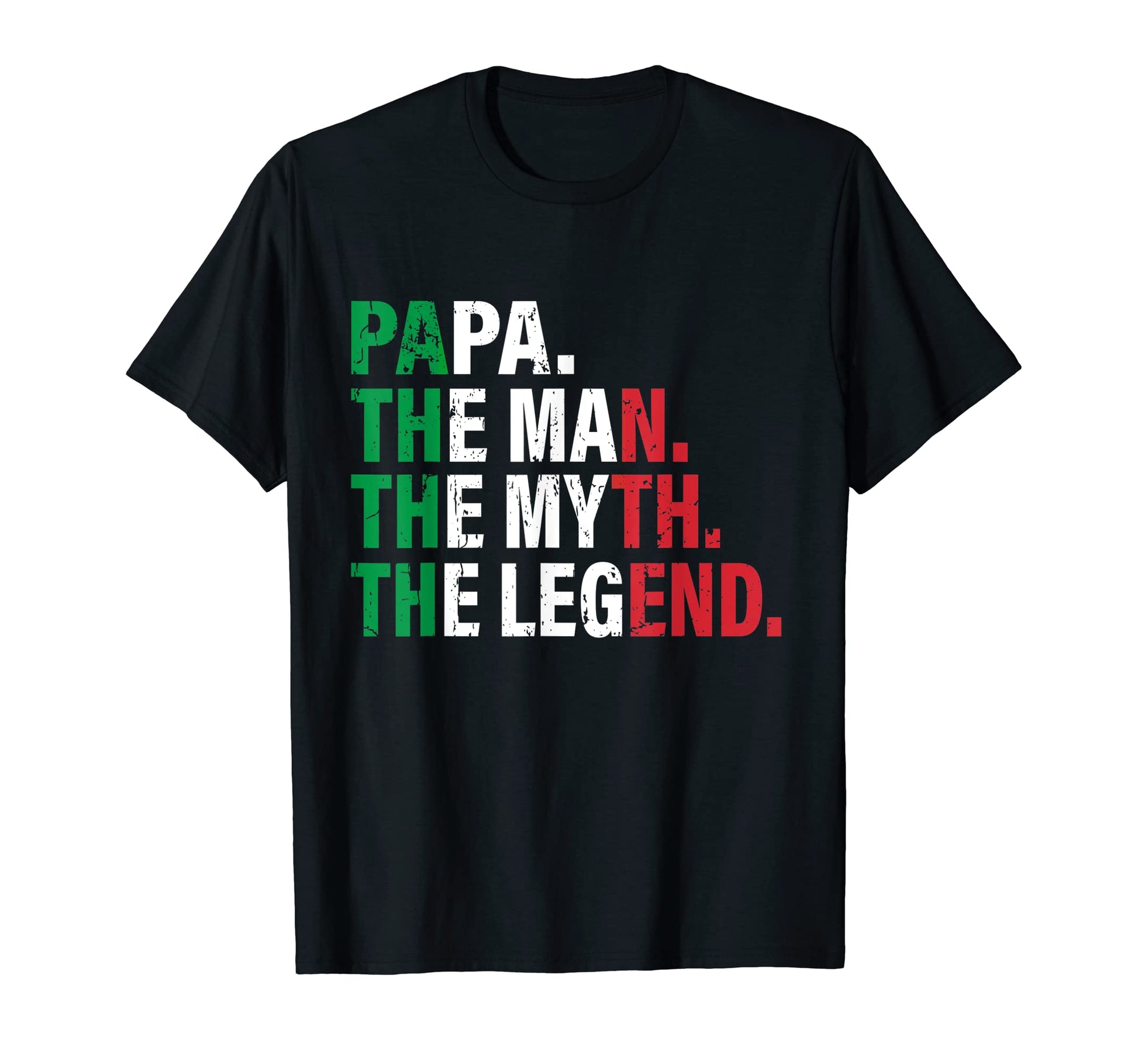 Mens Italy Italiansthe Myth Legend Dad T-Shirt - Trendy Graphic for Adults - T-Shirt, Sweatshirt, Hoodie
