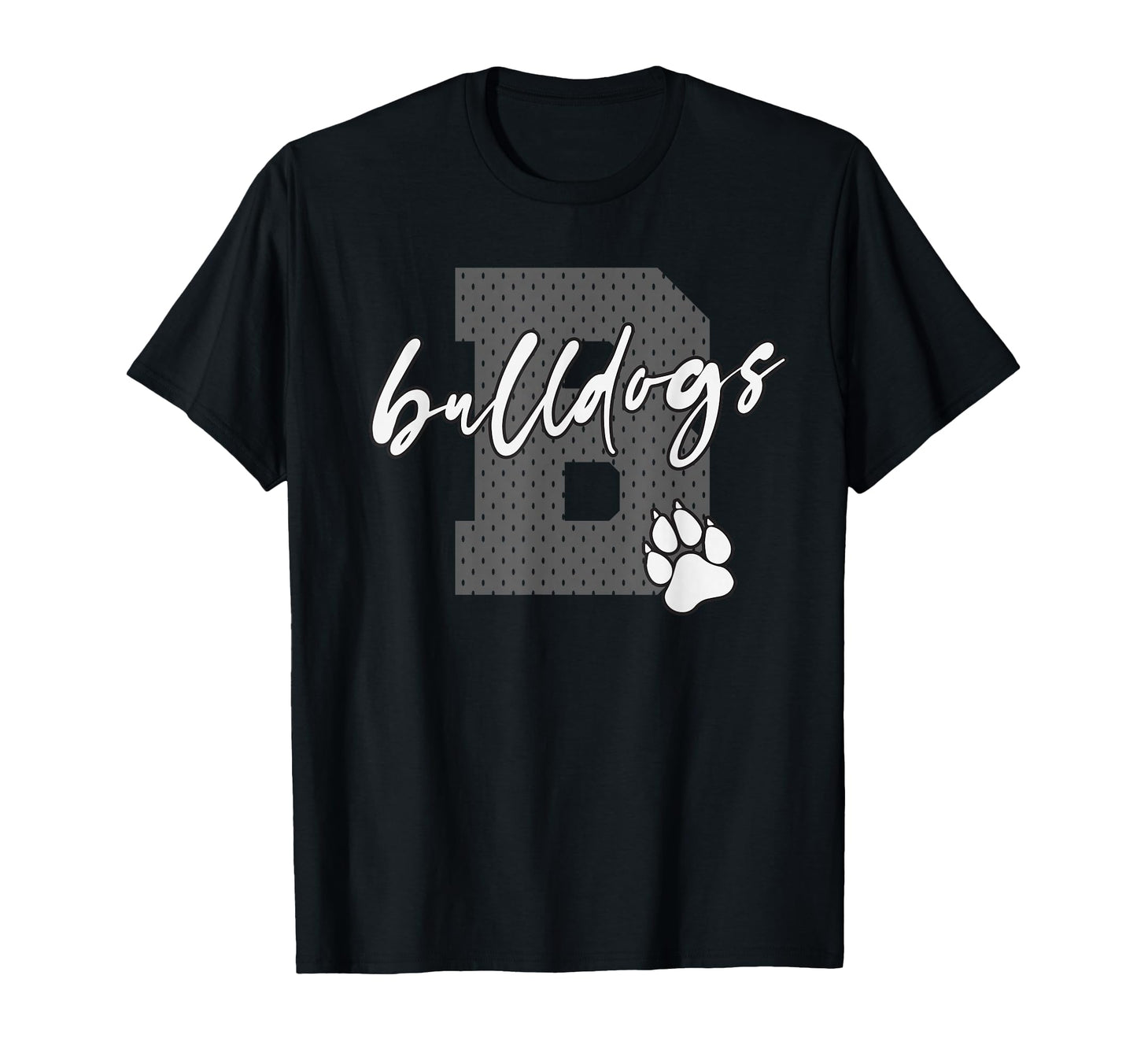 Bulldog Football Baseball Basketball T-Shirt - Custom Art Print Unisex - T-Shirt, Sweatshirt, Hoodie