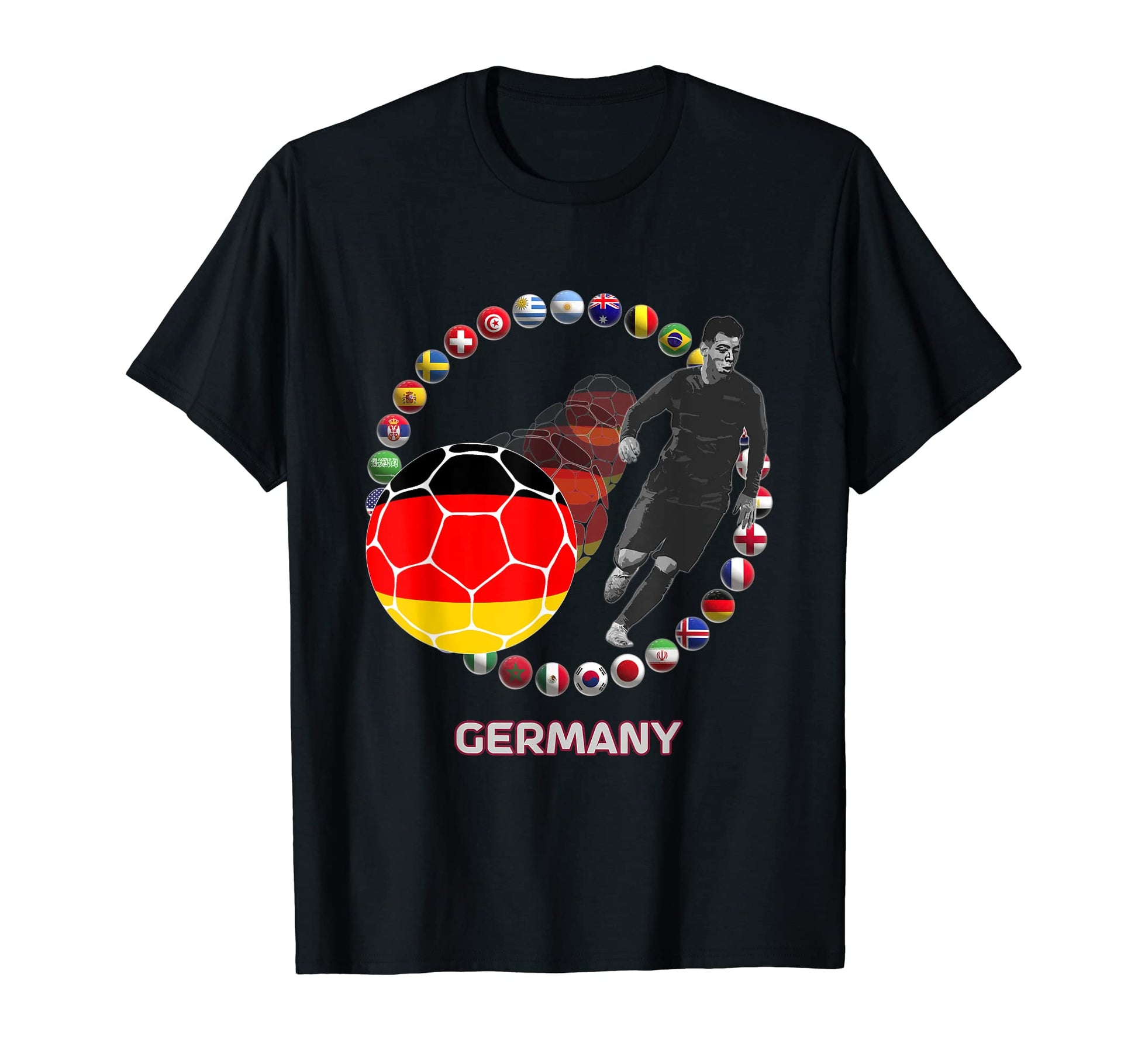 Circle Skills And Hard Work Yes Germany T-Shirt - Streetwear Style Unisex - T-Shirt, Sweatshirt, Hoodie