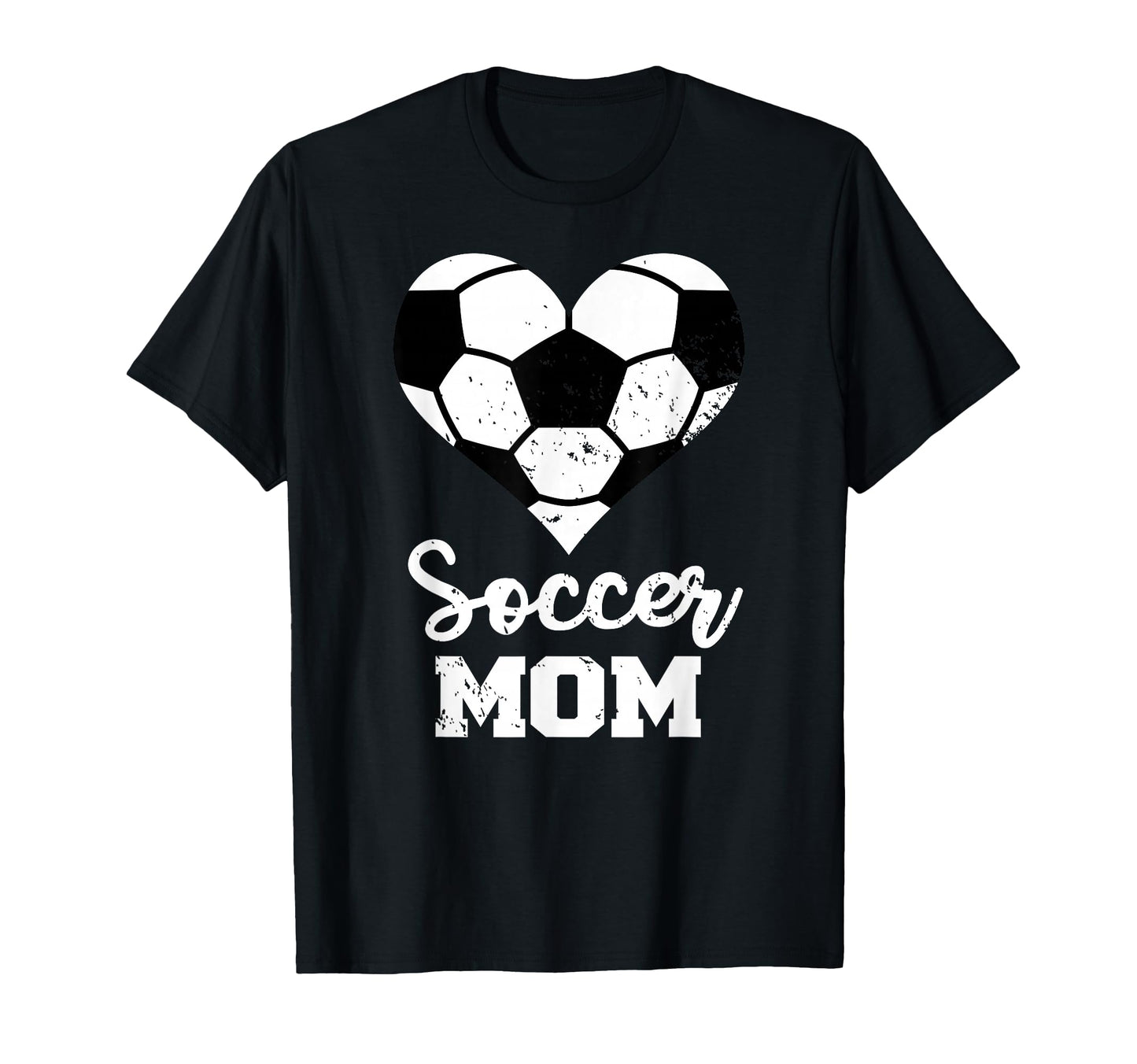 Soccer Mom Heart Funny Soccer Player T-Shirt - Unique Graphic for Adults - T-Shirt, Sweatshirt, Hoodie