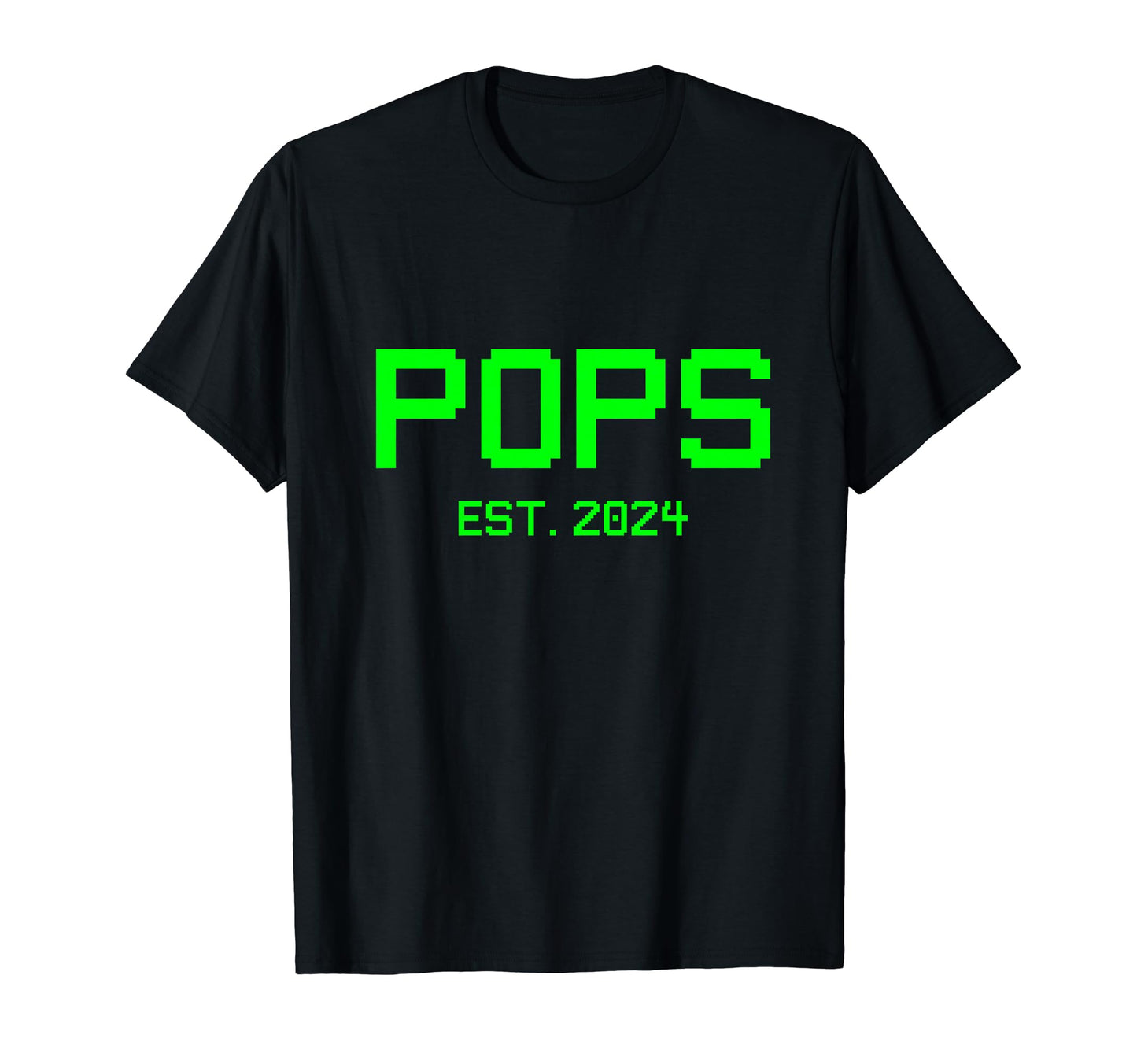 Pops Est 2024 Gamer Pops 2024 New Gamer T-Shirt - Graphic Print Men Women - T-Shirt, Sweatshirt, Hoodie