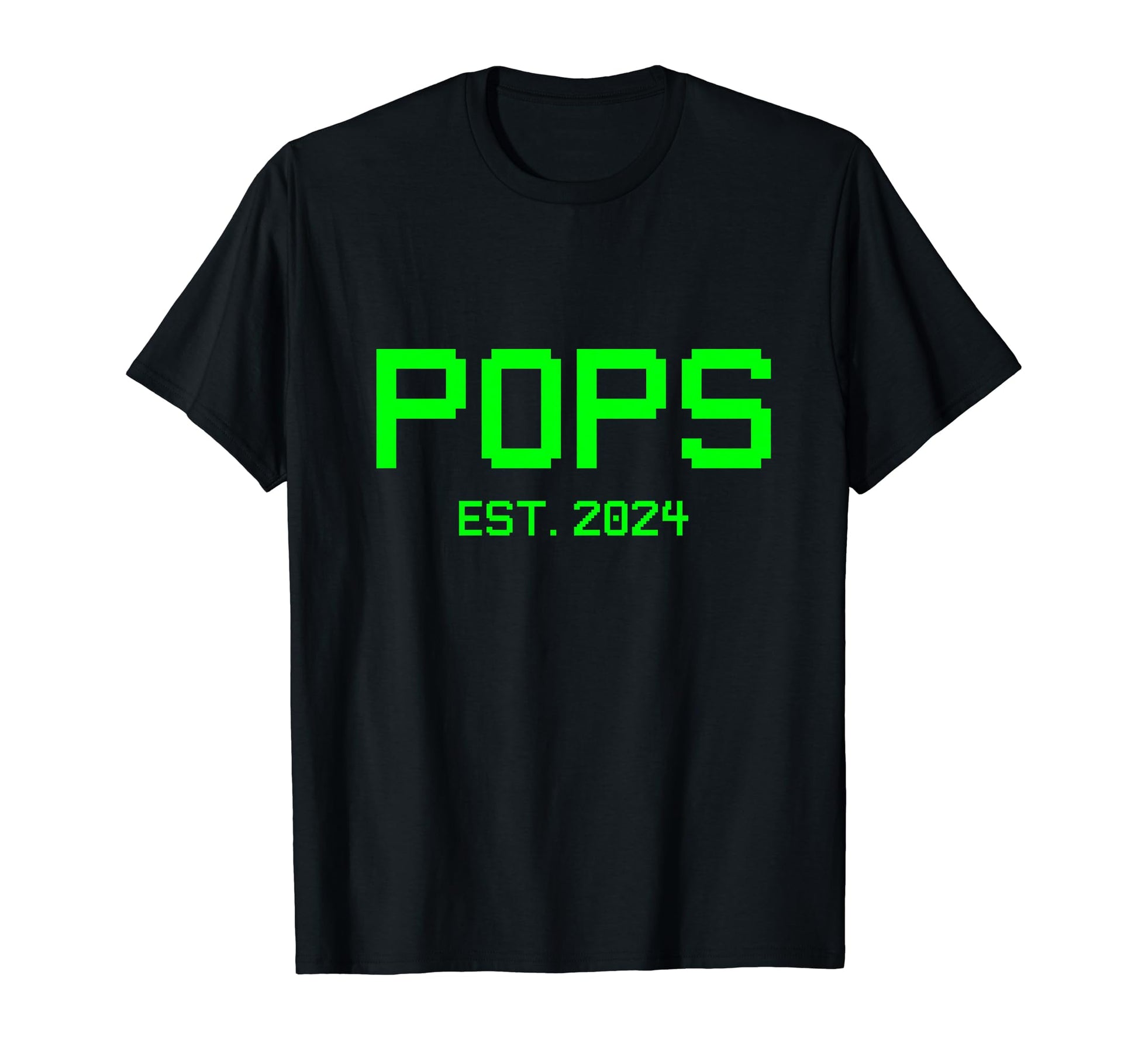 Pops Est 2024 Gamer Pops 2024 New Gamer T-Shirt - Graphic Print Men Women - T-Shirt, Sweatshirt, Hoodie