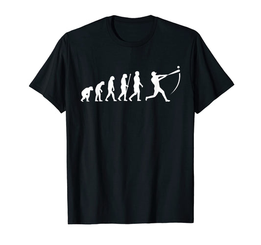 Baseball Evolution Sports Player Lover T-Shirt - Graphic Print for Adults - T-Shirt, Sweatshirt, Hoodie