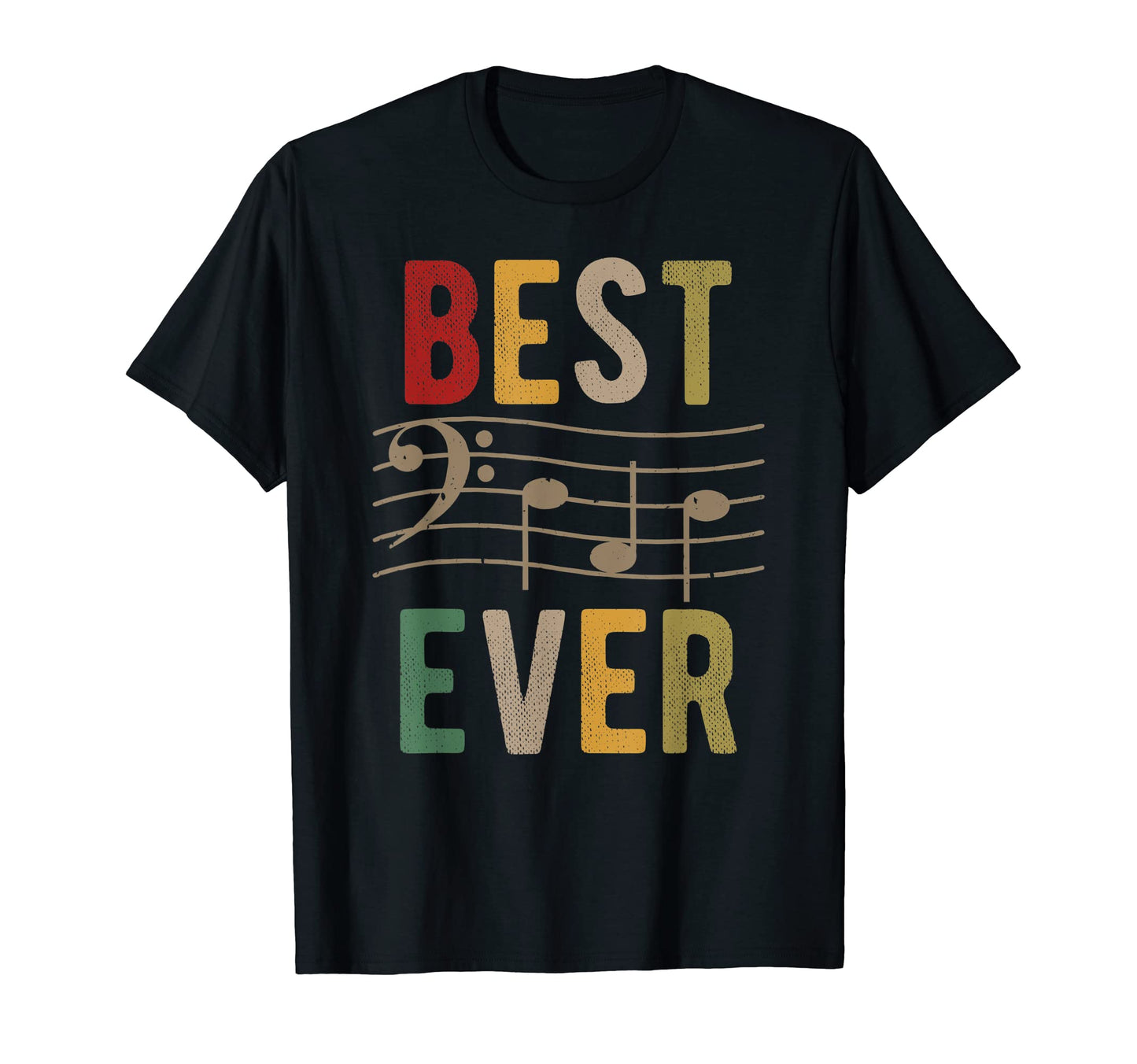Best Dad Ever Chord Music Sheet Musician T-Shirt - Novelty Apparel Unisex - T-Shirt, Sweatshirt, Hoodie