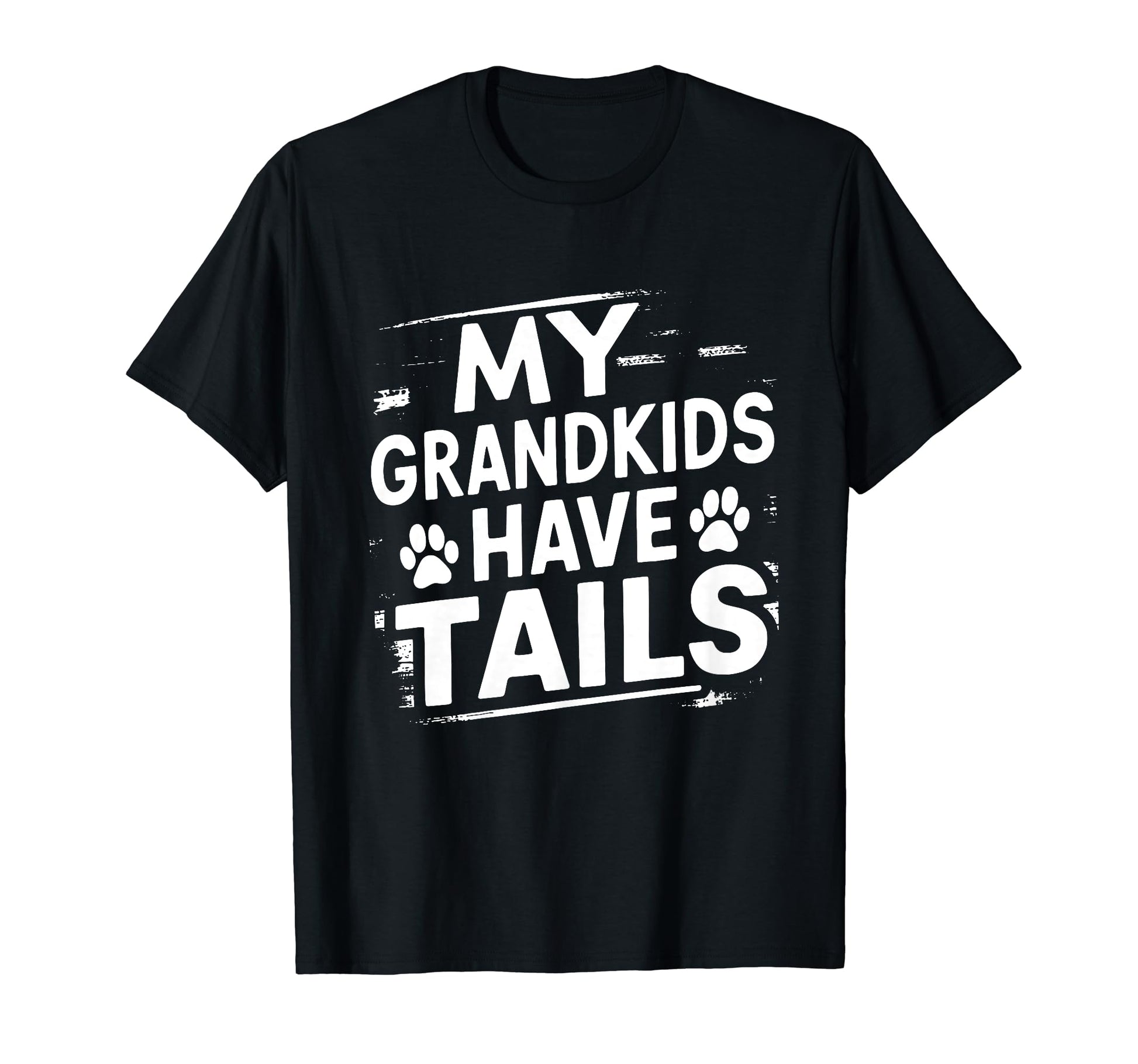 My Grandkids Have Tails Dog Grandpa T-Shirt - Graphic Print Men Women - T-Shirt, Sweatshirt, Hoodie