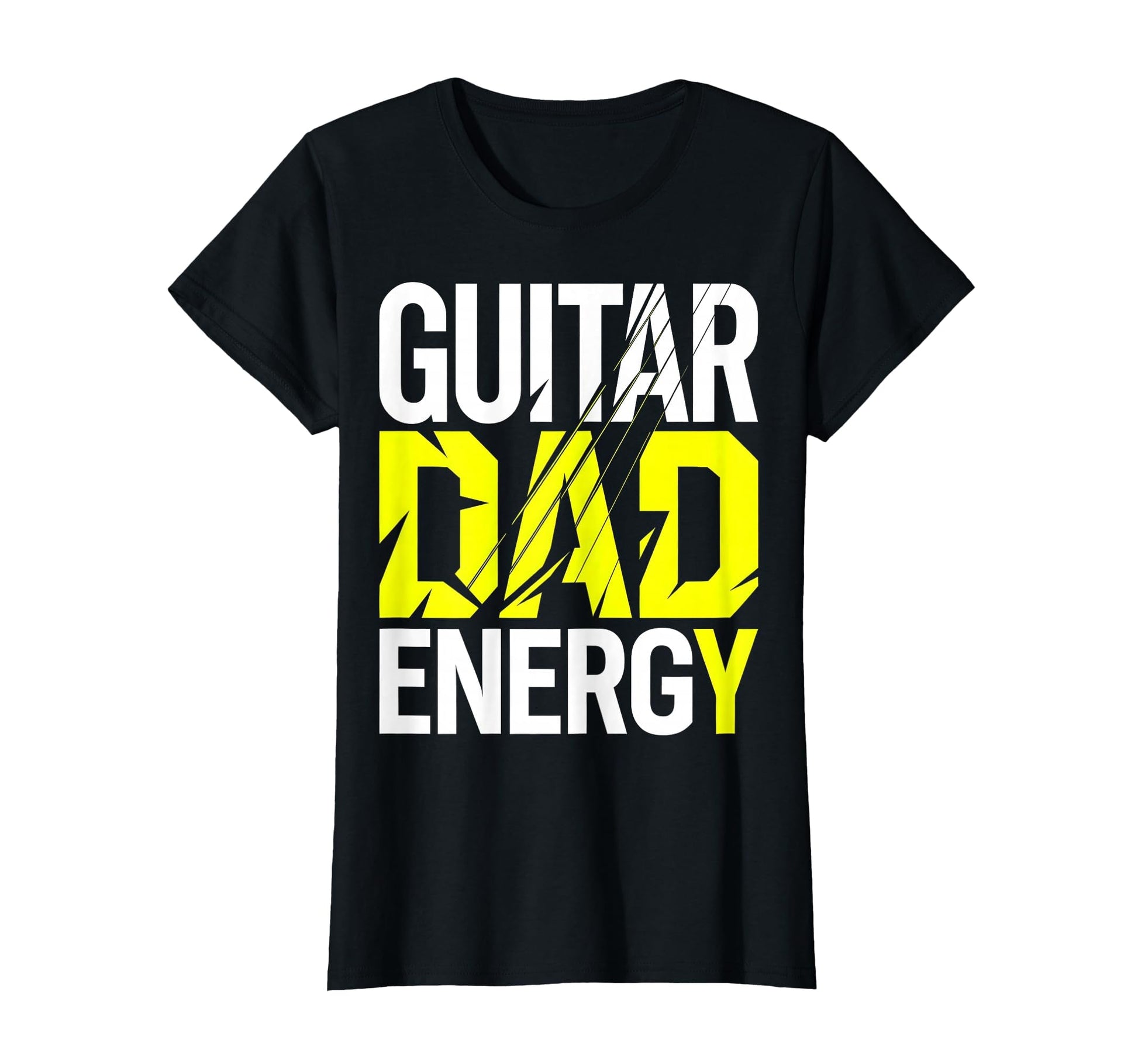Guitar Dad Energy Musician Father T-Shirt - Casual Everyday Wear Men Women - T-Shirt, Sweatshirt, Hoodie