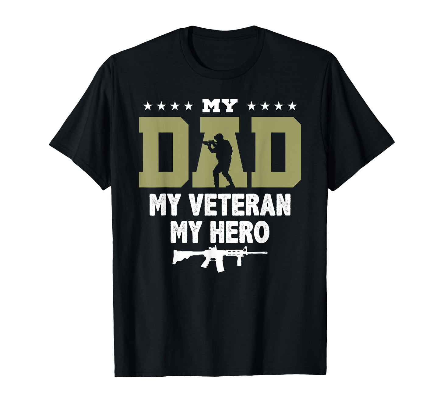 My Dad My Veteran My Hero T-Shirt - Minimalist Print Unisex - T-Shirt, Sweatshirt, Hoodie