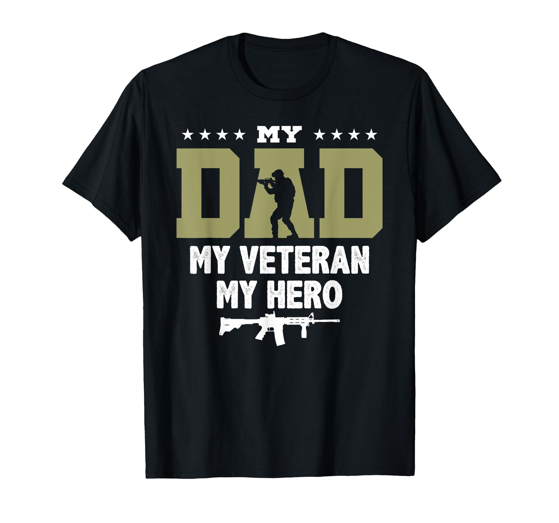 My Dad My Veteran My Hero T-Shirt - Minimalist Print Unisex - T-Shirt, Sweatshirt, Hoodie
