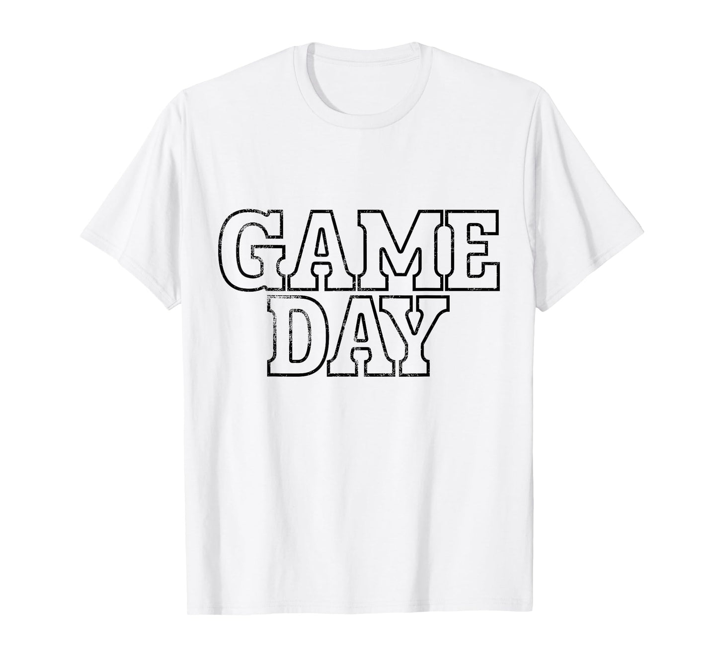 White Game Day Football T-Shirt - Casual Everyday Wear for Adults - T-Shirt, Sweatshirt, Hoodie