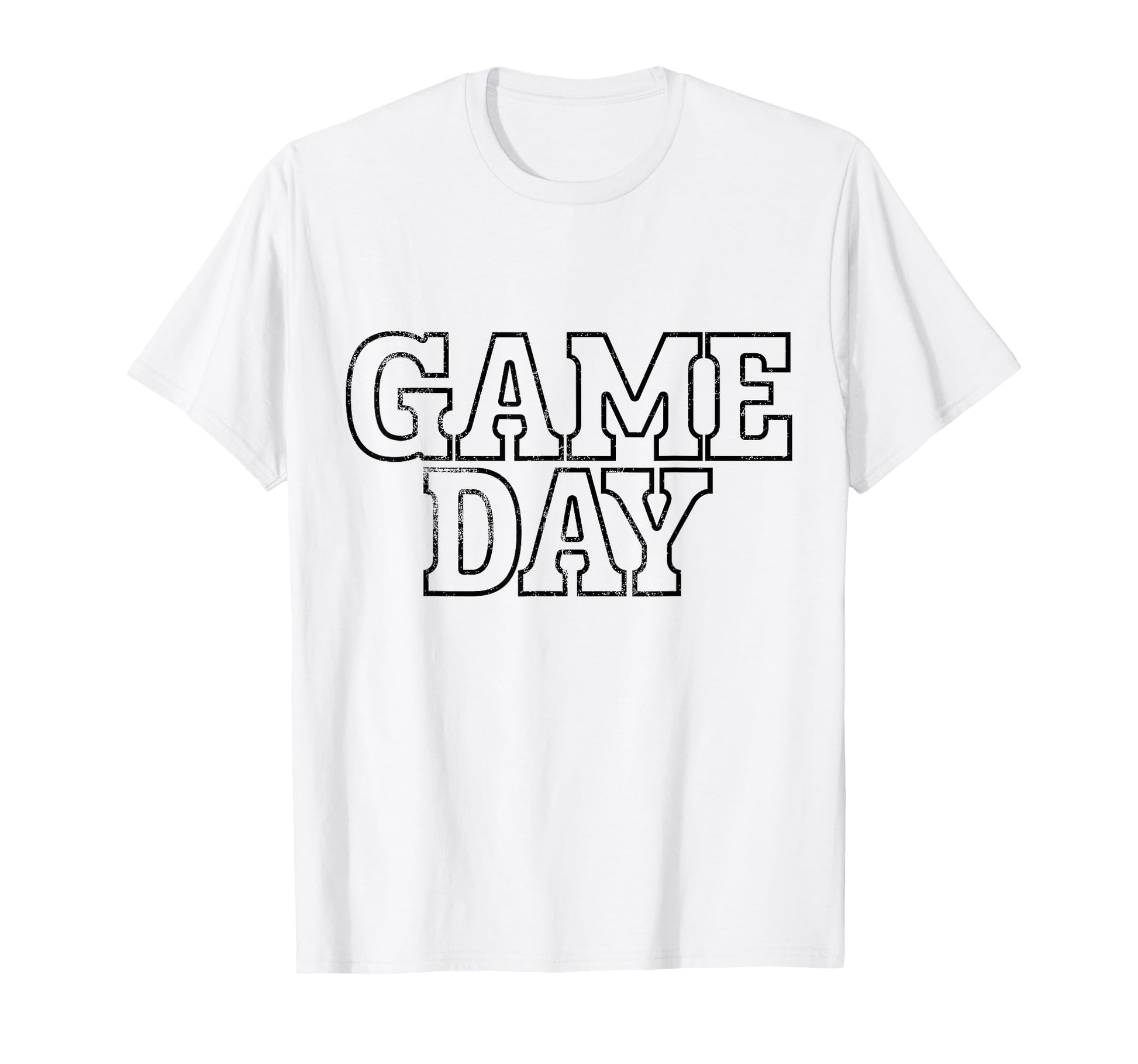 White Game Day Football T-Shirt - Casual Everyday Wear for Adults - T-Shirt, Sweatshirt, Hoodie