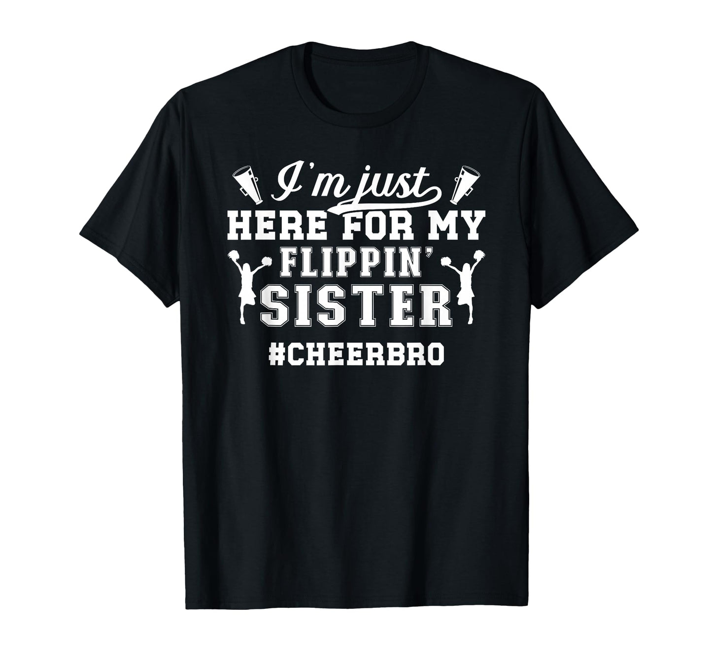 Cheer Bro Proud Cheer Brother T-Shirt - Novelty Apparel Men Women - T-Shirt, Sweatshirt, Hoodie