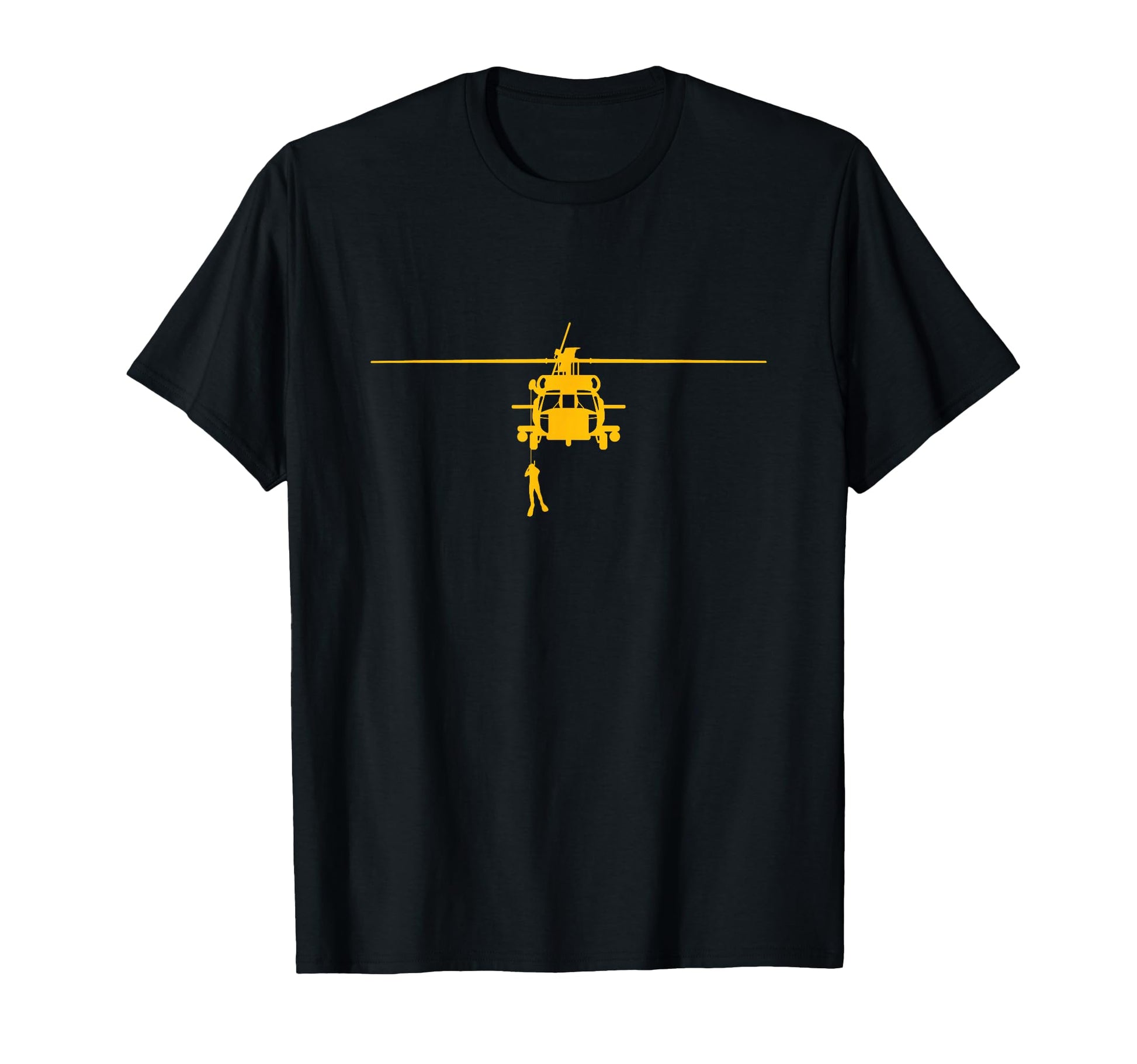 Awesome H 60 Helicopter Search And T-Shirt - Custom Art Print Unisex - T-Shirt, Sweatshirt, Hoodie