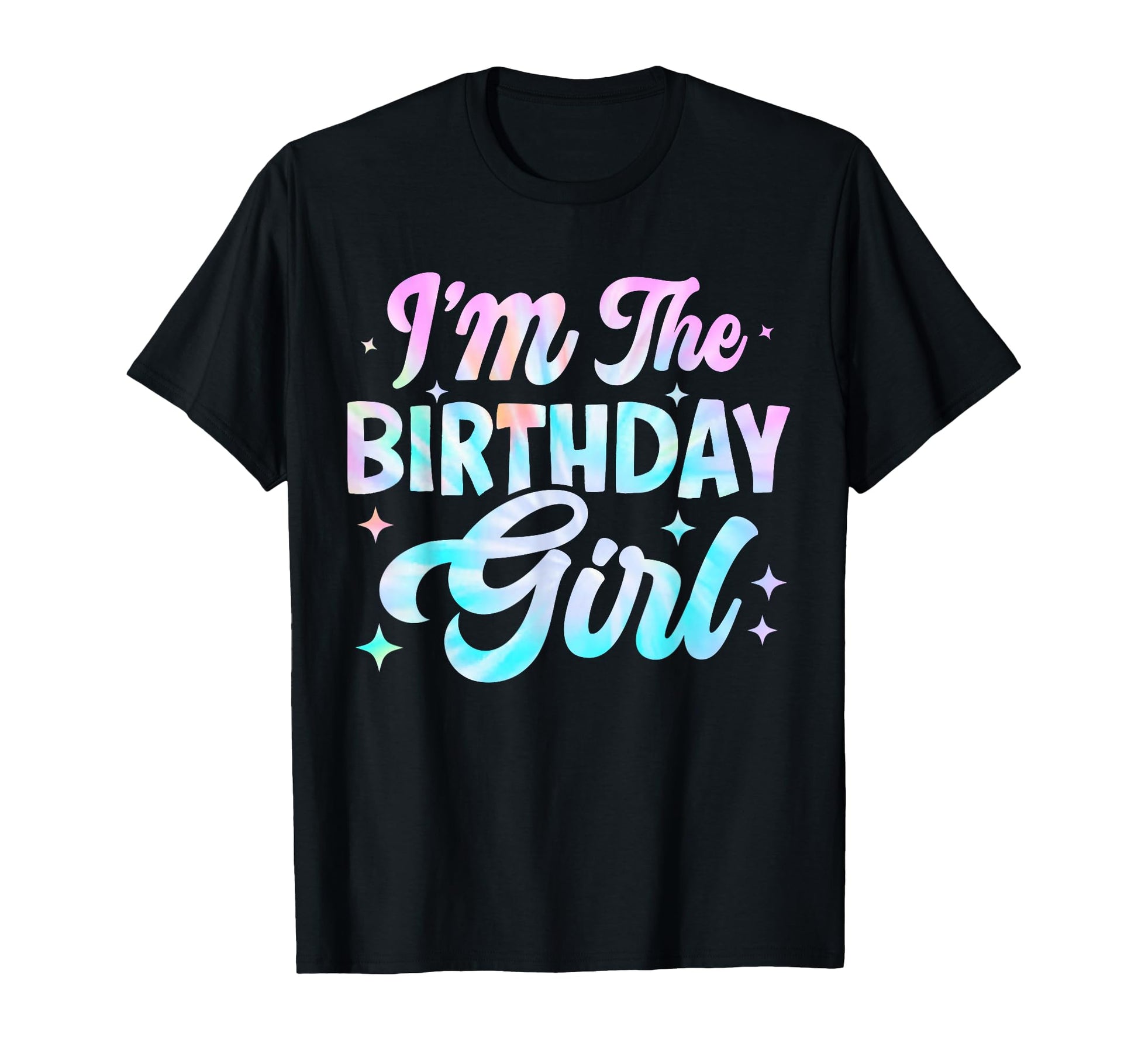 Im Birthday Tie Dye Party Family T-Shirt - Aesthetic Graphic for Adults - T-Shirt, Sweatshirt, Hoodie