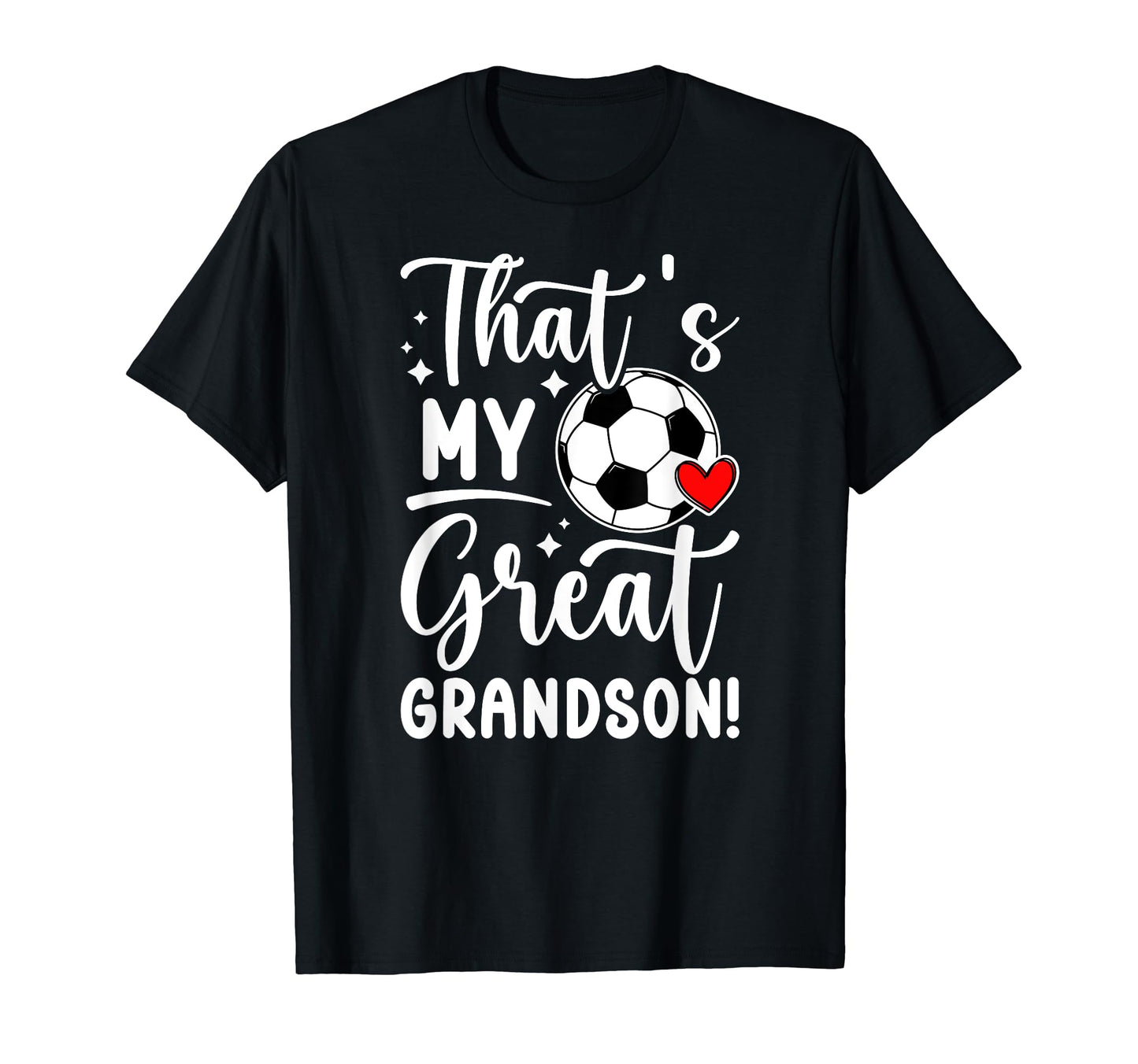 Proud Soccer Great Grandma Soccer Player T-Shirt - Minimalist Print Unisex - T-Shirt, Sweatshirt, Hoodie