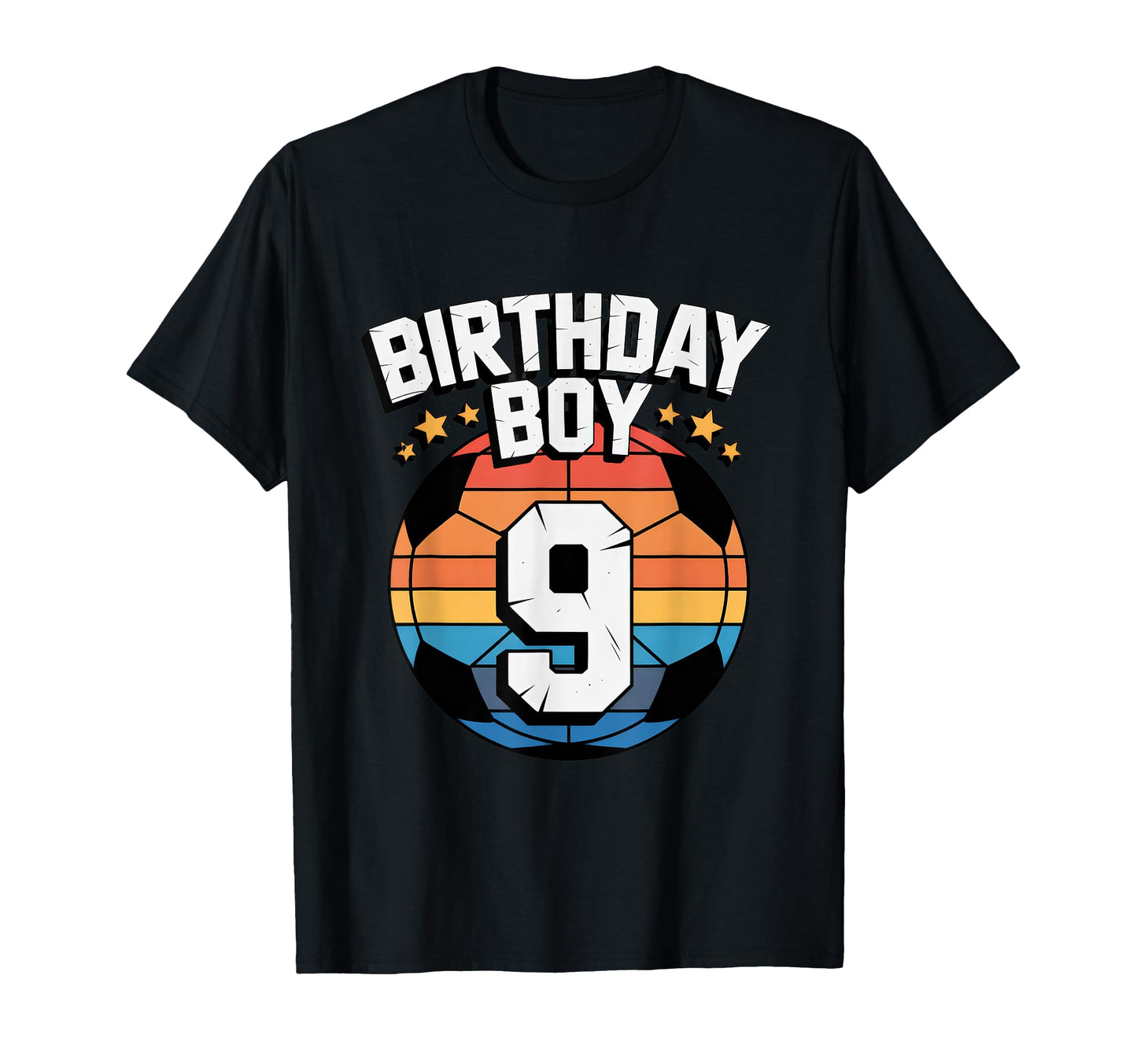 9 Year Old Soccer Player 9Th Birthday T-Shirt - Aesthetic Graphic Unisex - T-Shirt, Sweatshirt, Hoodie