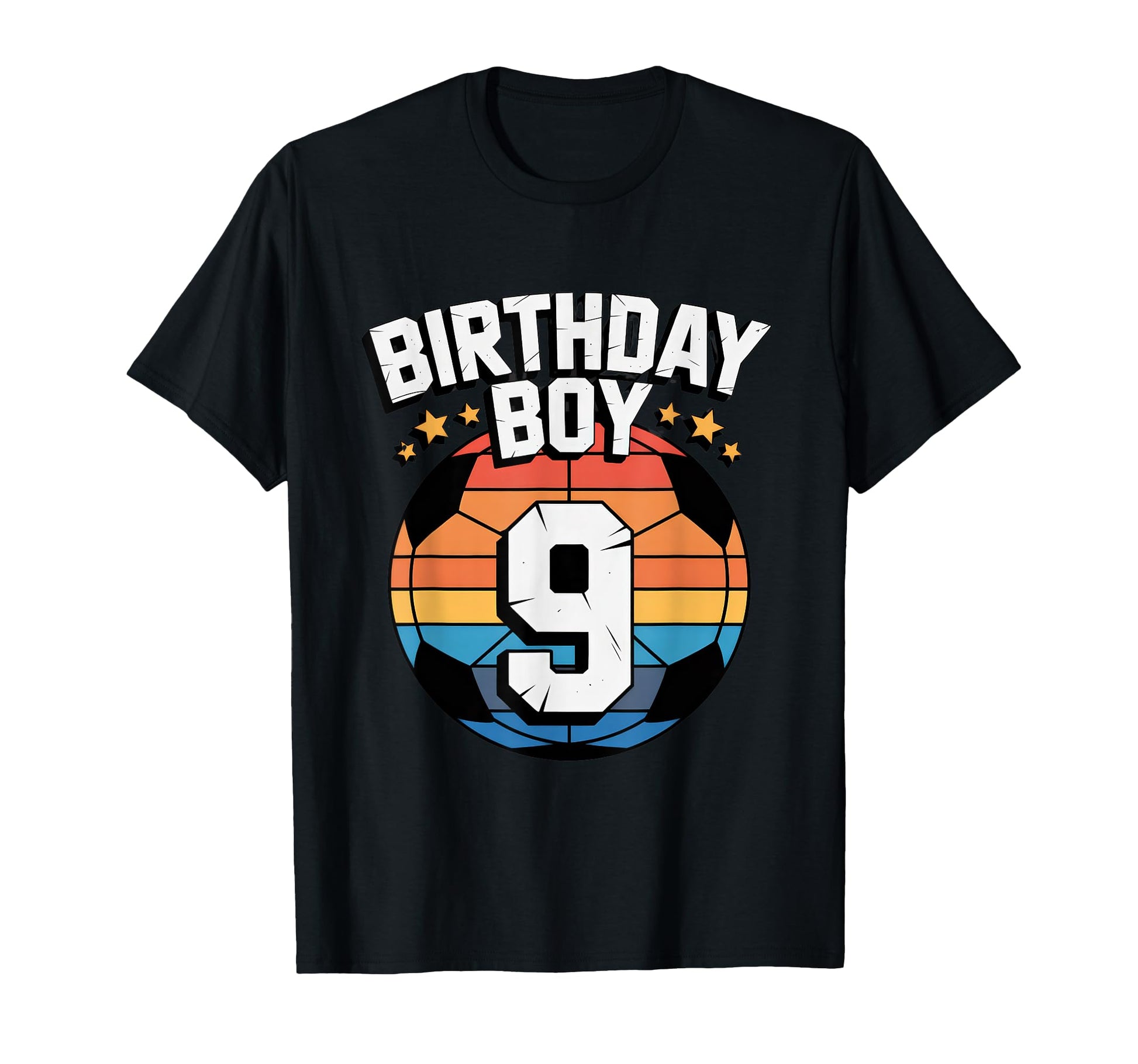 9 Year Old Soccer Player 9Th Birthday T-Shirt - Aesthetic Graphic Unisex - T-Shirt, Sweatshirt, Hoodie